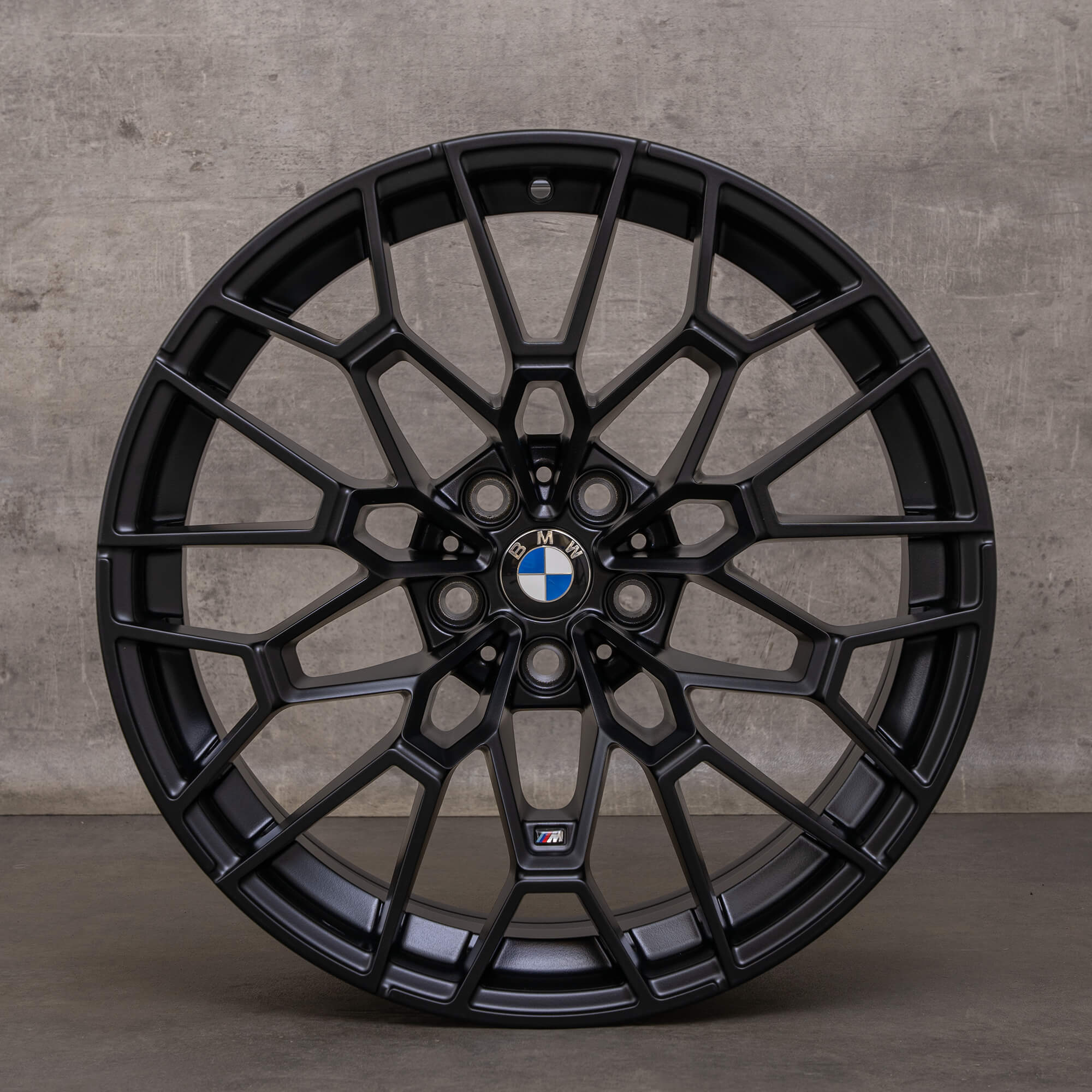 OEM BMW M2 M3 M4 rims 19 20 inch G87 G80 G82 G83 Styling 827 M 7884365 7884366 black matt