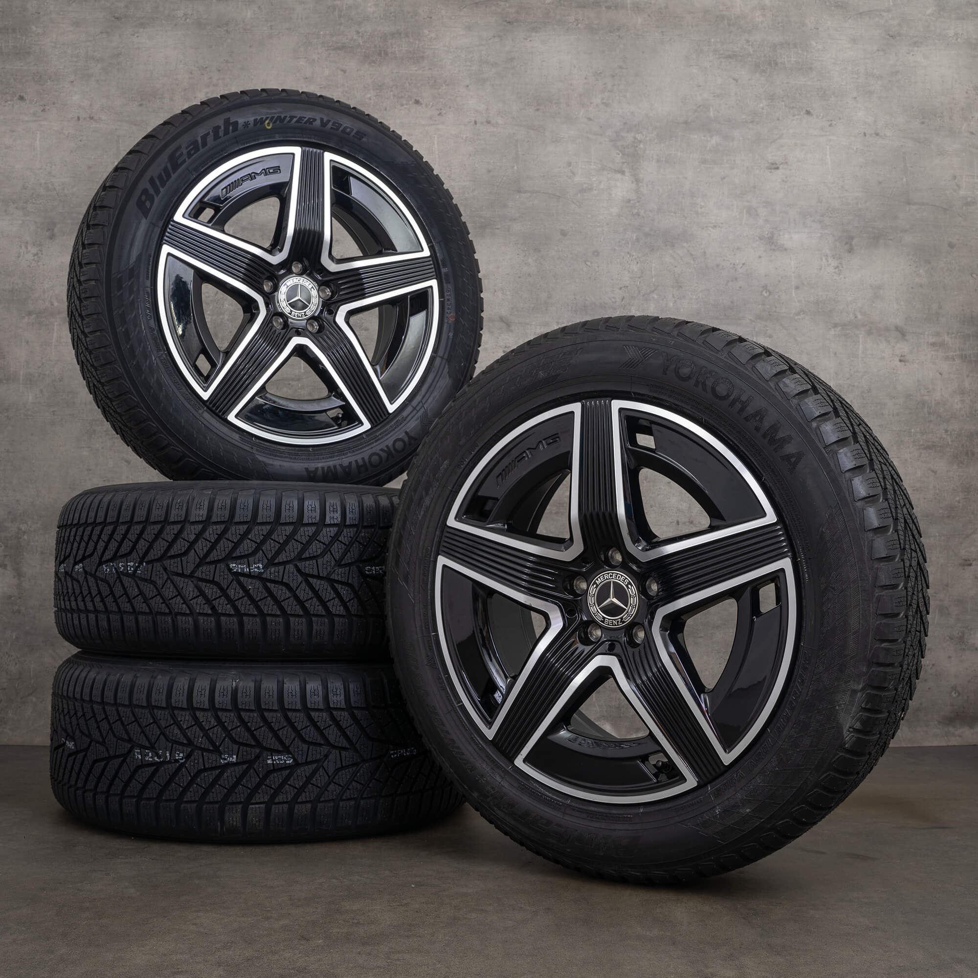 OEM Mercedes Benz GLC C254 X254 rims 19 inch winter tires alloy