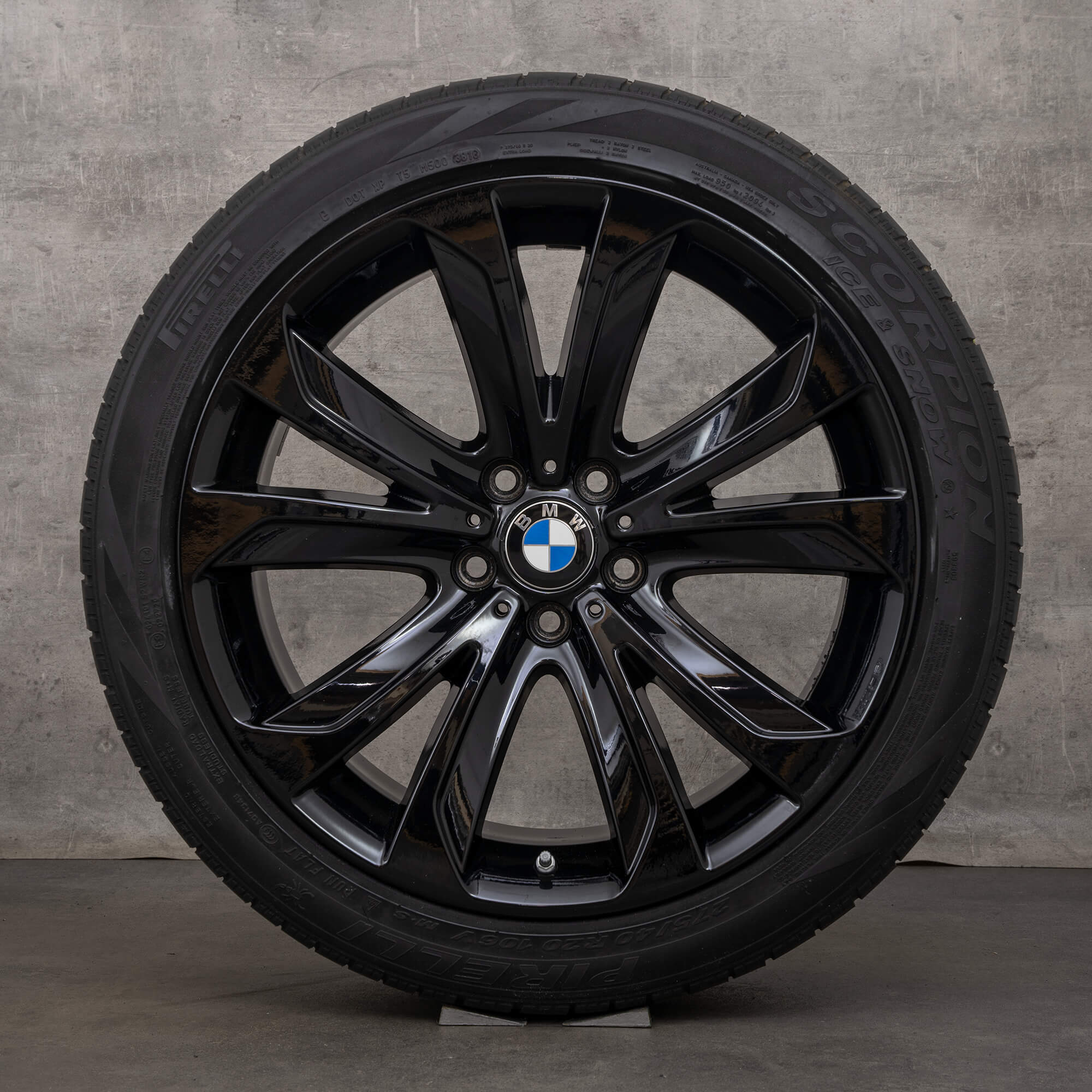 BMW X5 F15 E70 X6 F16 winter wheels 20 inch rims tires styling 491