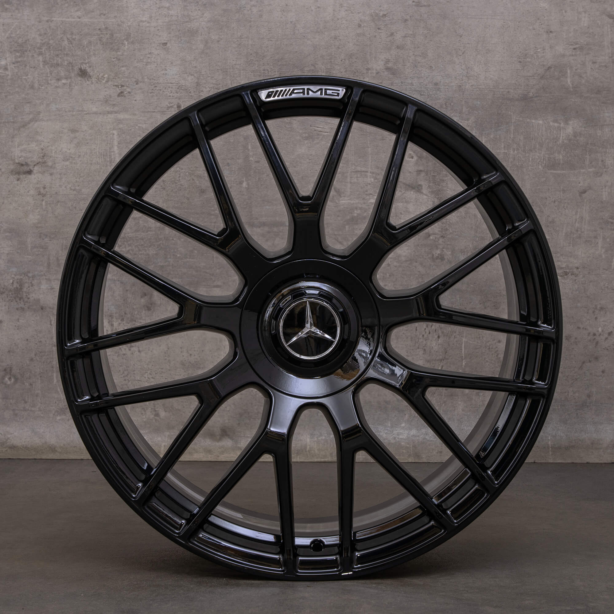 Original Mercedes Benz AMG GT jantes 19 20 pouces C190 R190 A1904010700 A1904011500 noir brillant
