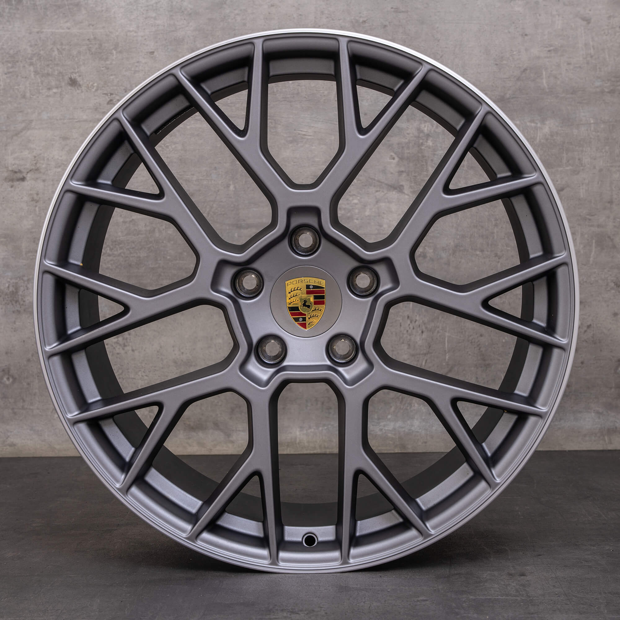 Oem Porsche 911 Jantes 20 21 pouces 992.2 Carrera RS Spyder 992601025EG 992601025CT platine argent mat brillant
