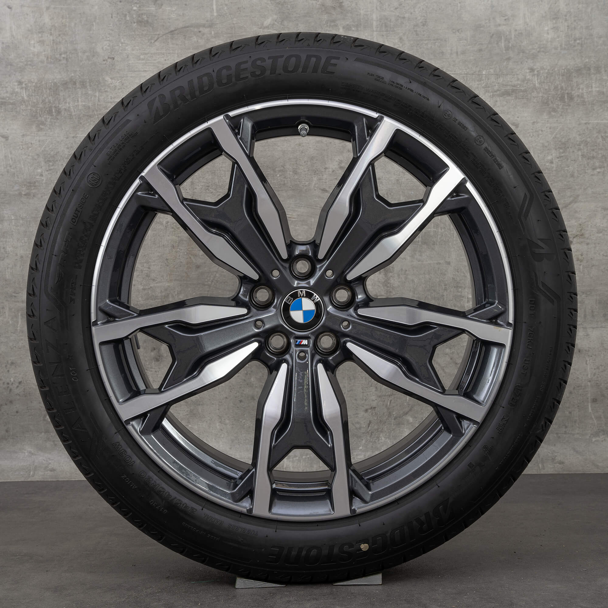 Oryginał BMW X3 X4 koła 20 cali G01 G02 letnie stylizacja 787 M 8073791 8073792 NOWOŚĆ