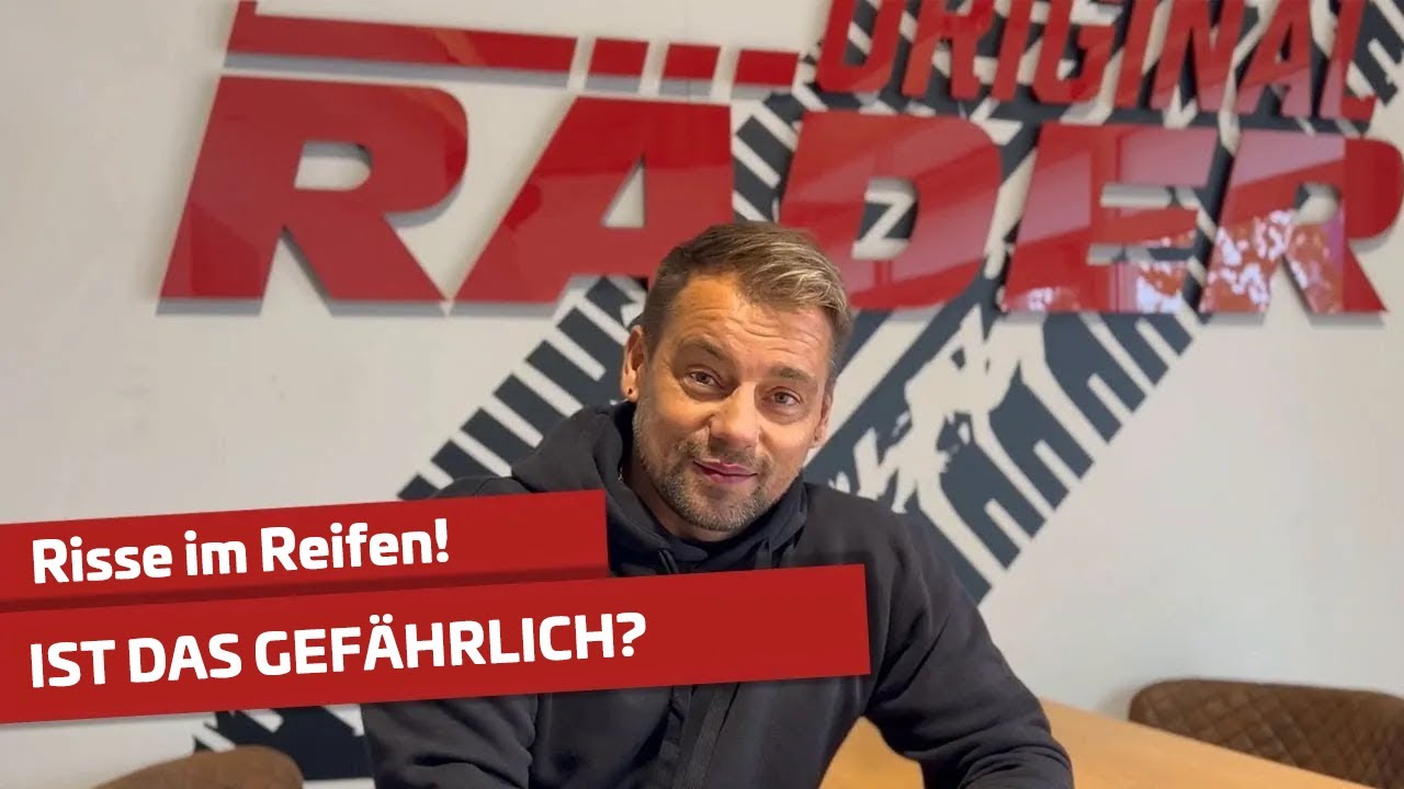 Videovorschau: Risse im Reifen: Wie gefährlich ist das?