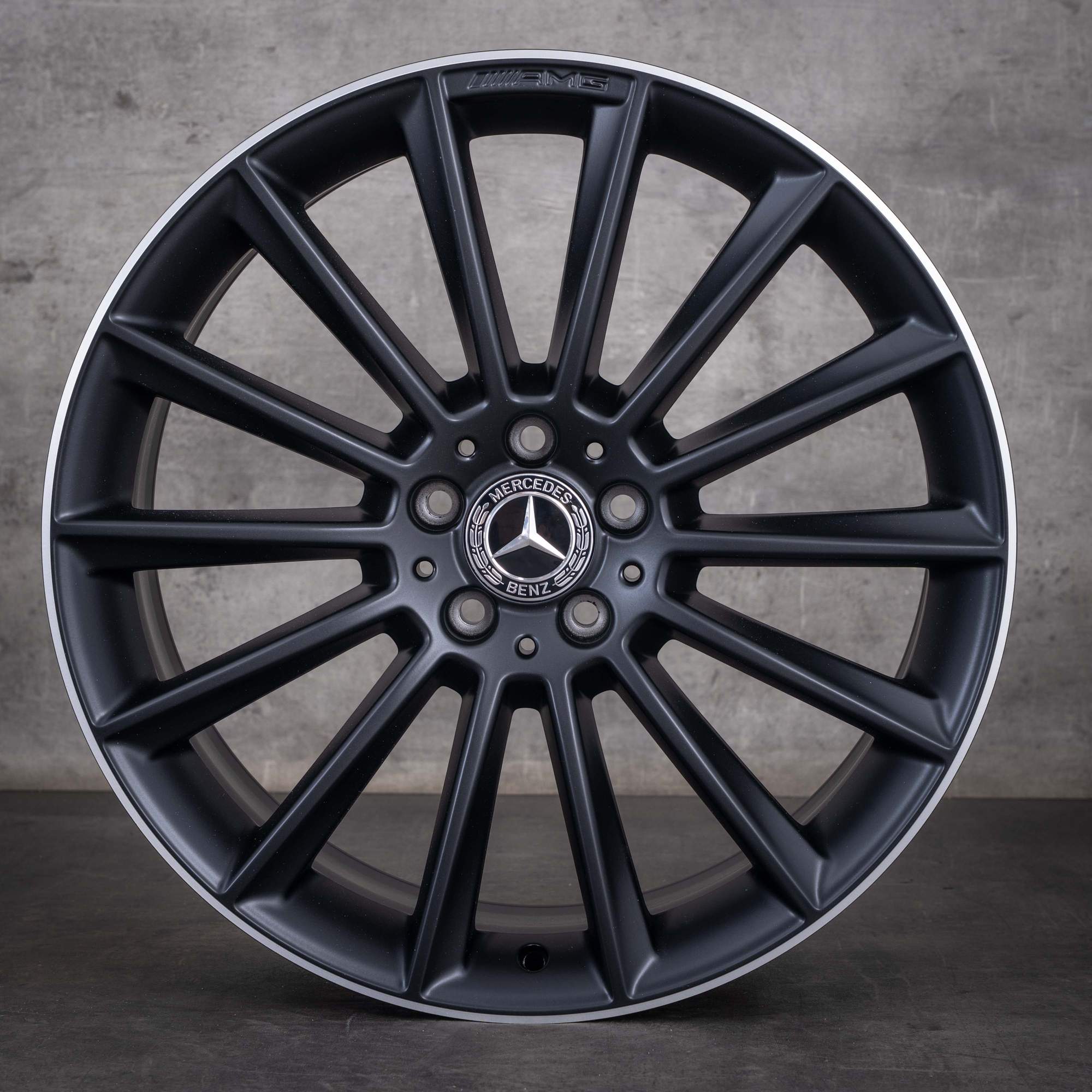 Original Mercedes Benz E-Klasse AMG Felgen 20 Zoll W213 S213 C238 A238 A2134012200 A2134012300 schwarz matt glanzgedreht NEU