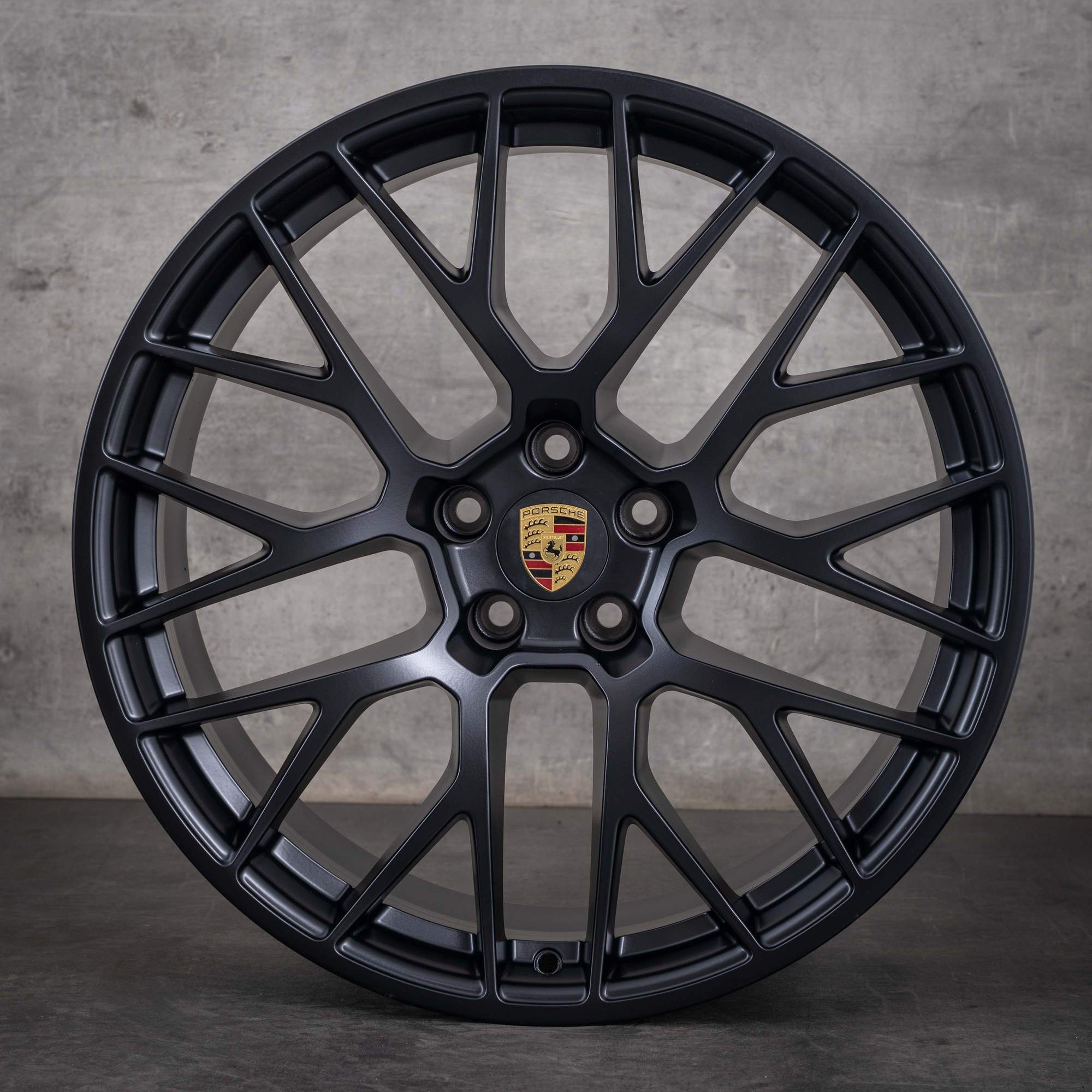 Alkuperäiset Porsche Macan -vanteet 20 tuumaa I & II RS Spyder 95B601025DS 95B601025DT mattamusta