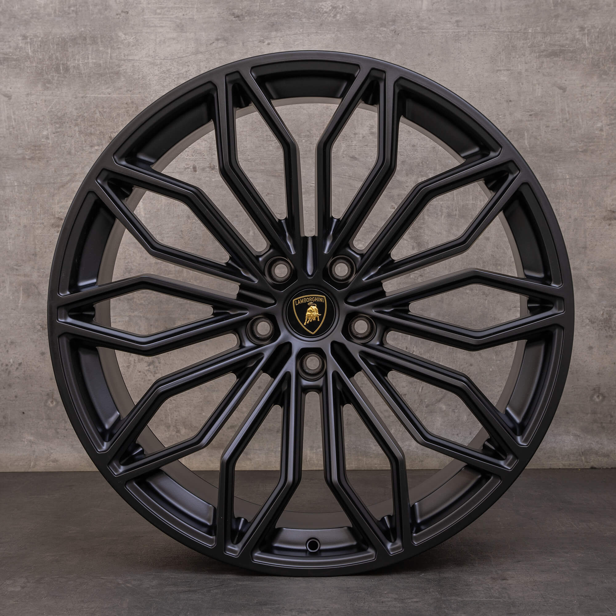 Alkuperäiset Lamborghini Urus -vanteet 23 tuumaa Galanthus 4ML601025CG 4ML601025CH mattamusta UUDET