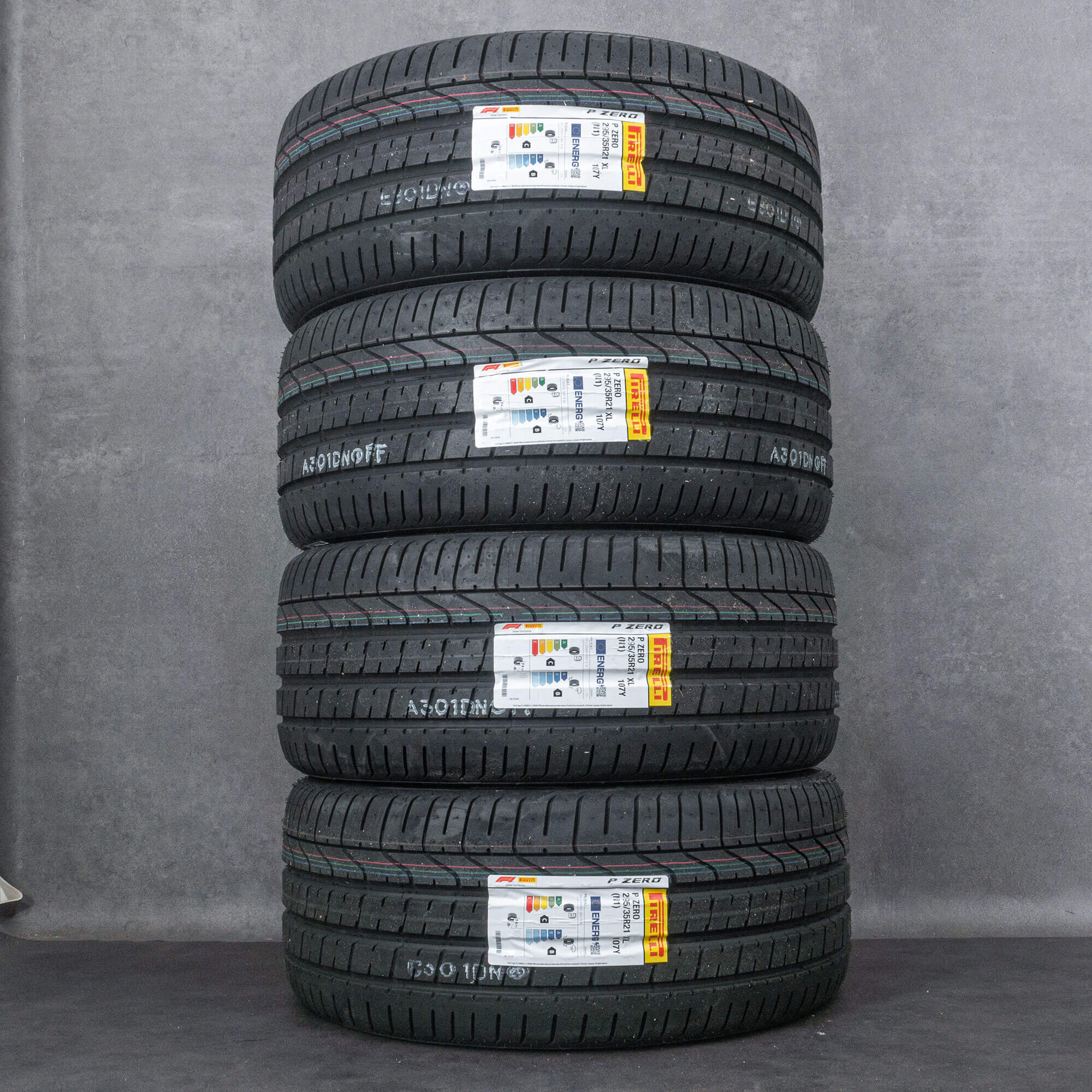 Original Porsche 21-tommers Cayenne S 958 92A Turbo III vinterdekk