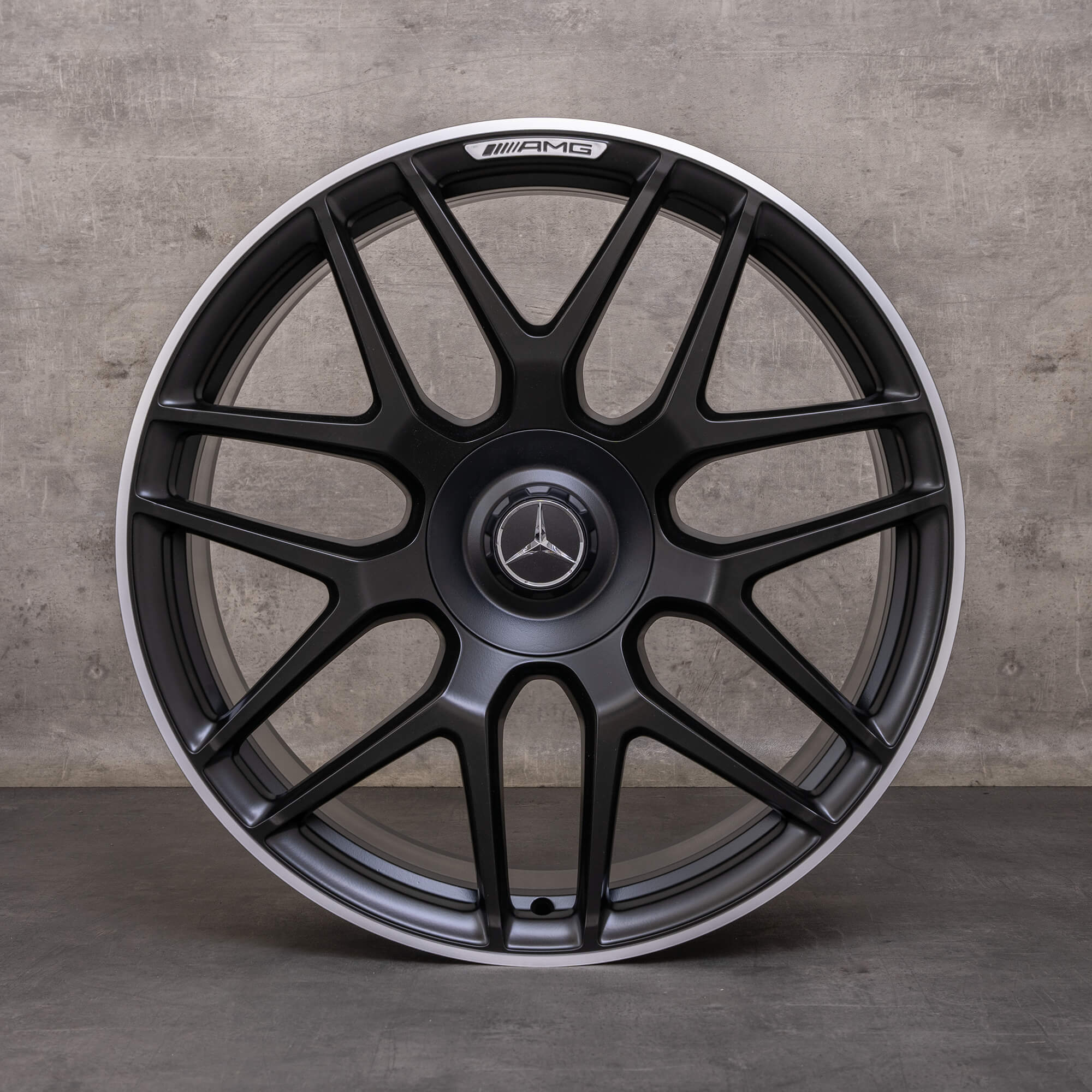 Oem Mercedes Benz Classe G 63 AMG Jantes 22 pouces W465 W463A A4634012000 noir mat brillant NEUF