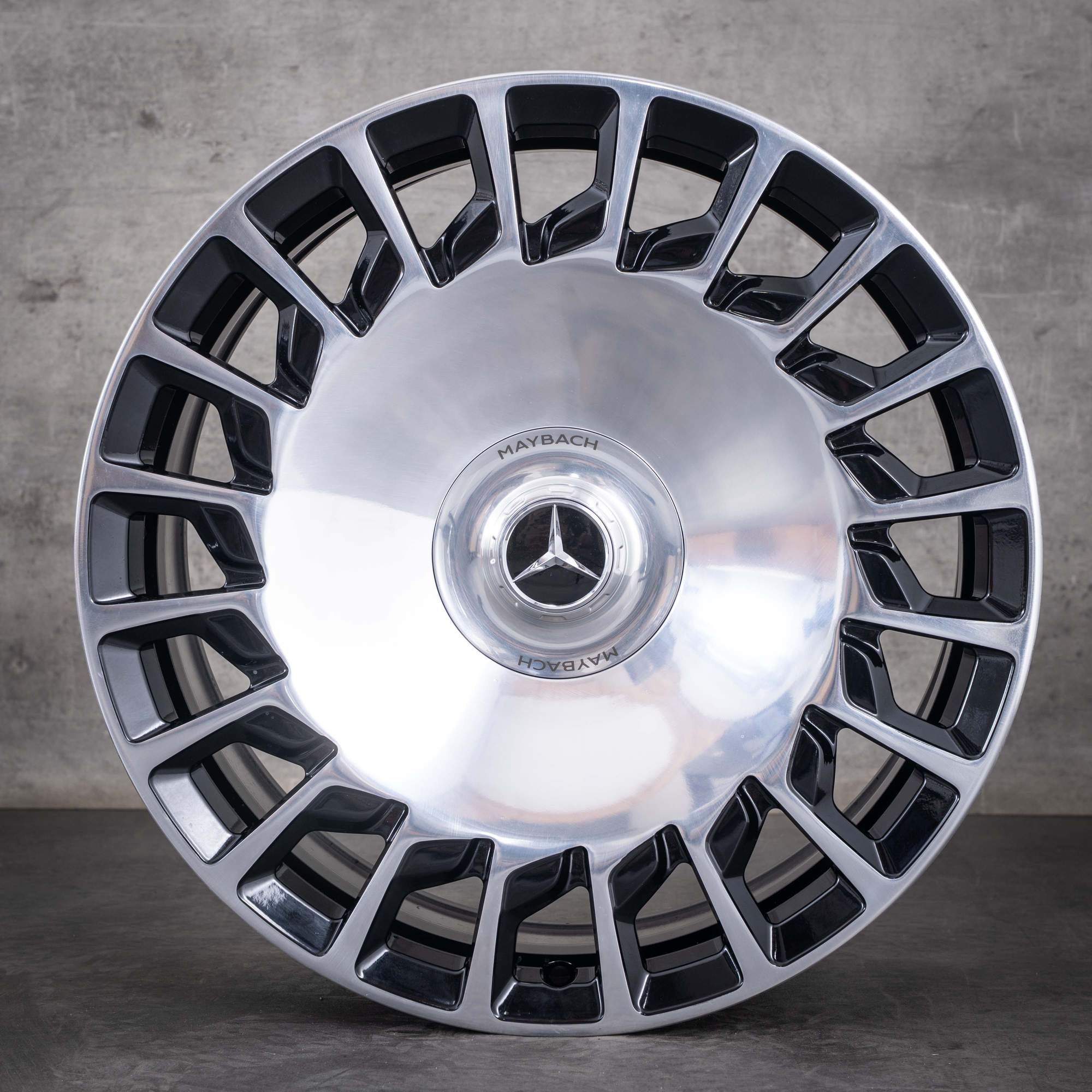 Alkuperäiset Mercedes-Benz Maybach S-sarjan S63 S65 AMG-vanteet 20 tuumaa W222 V222 X222 A217 C217 A2174010200 A2174010300 diamond cut musta