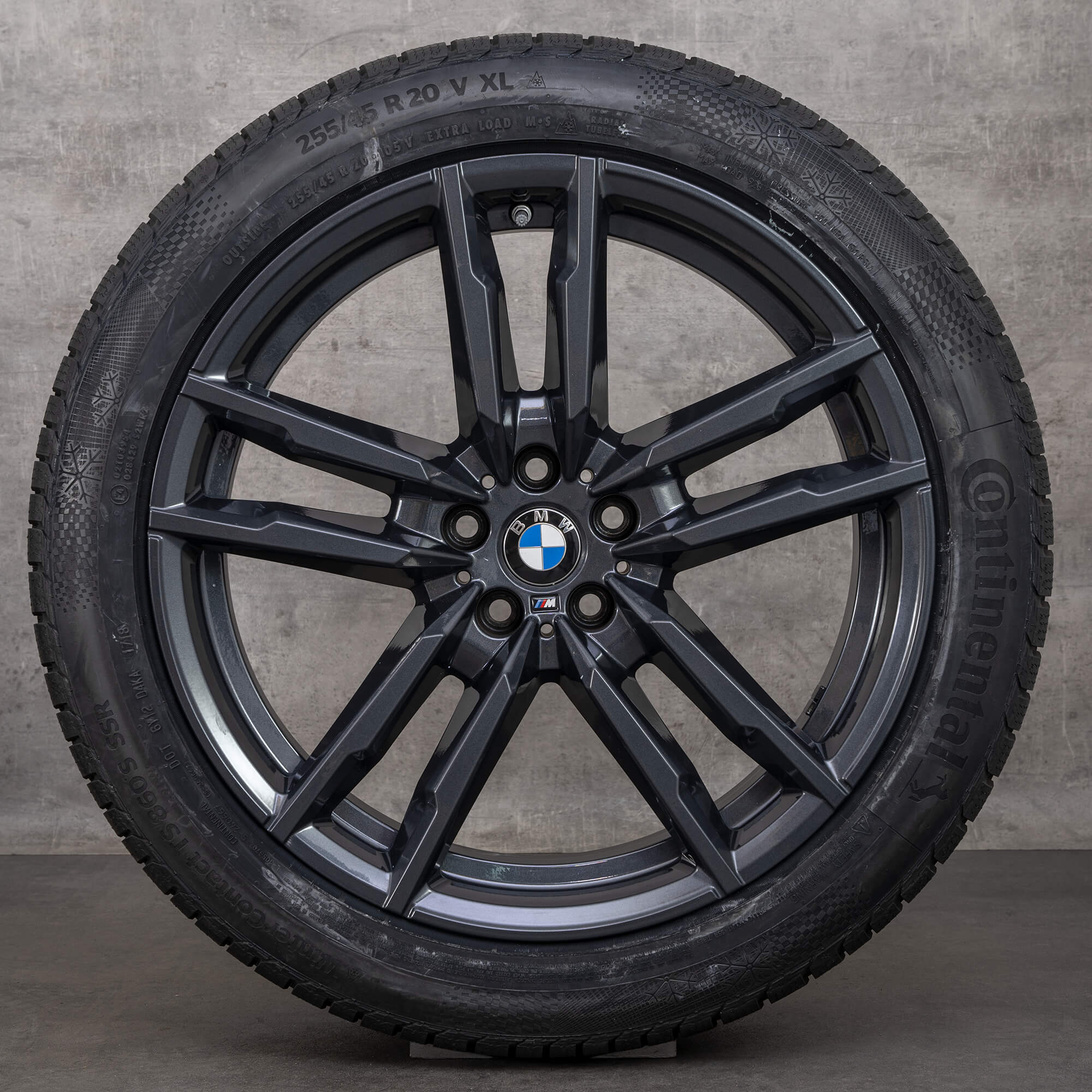 BMW 20 calowe felgi X3M F97 X4M F98 kompletne koła zimowe Stylizacja M764