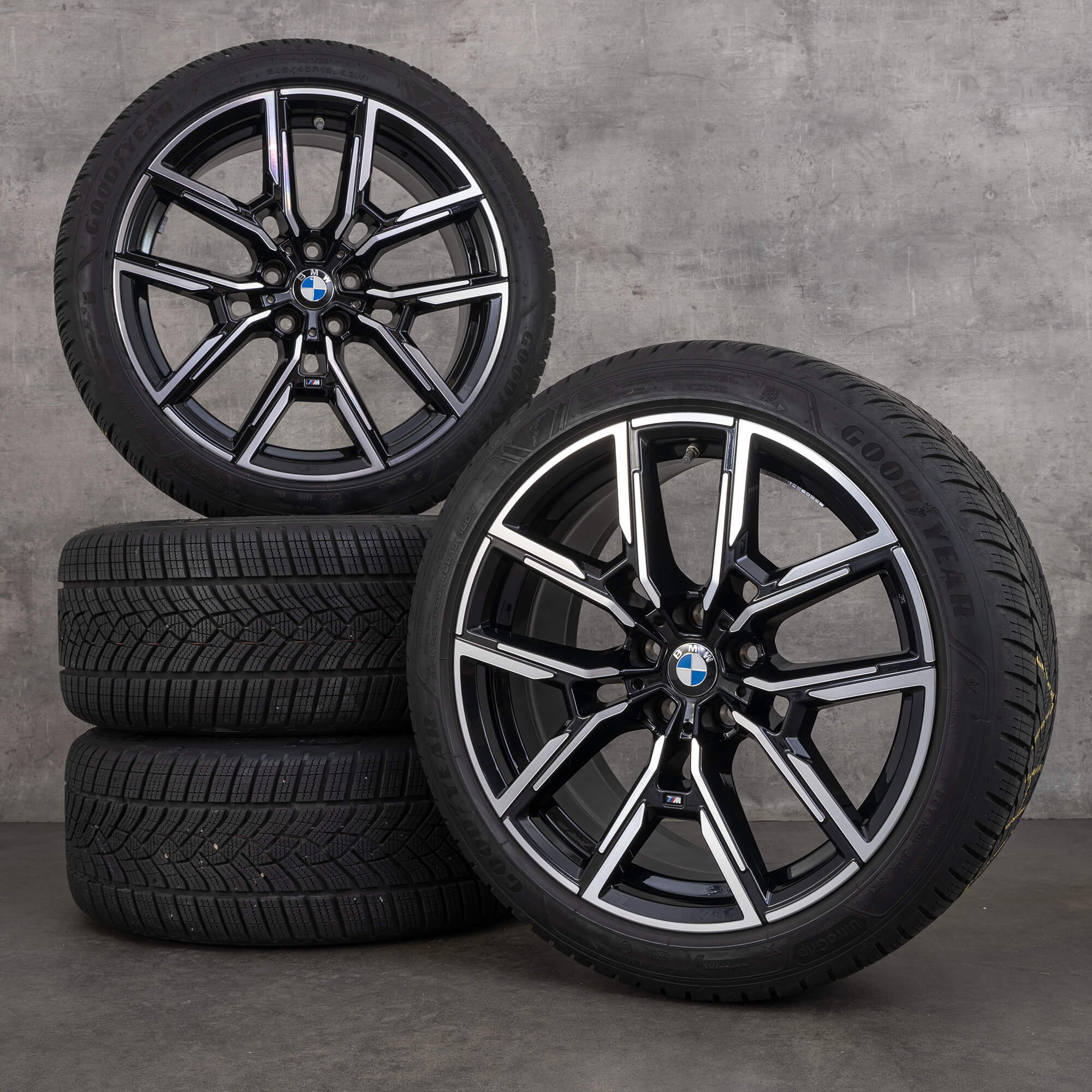 BMW i4 G26 vinterhjul styling M859 19 tommer vinterdæk fælge 8747304 ...