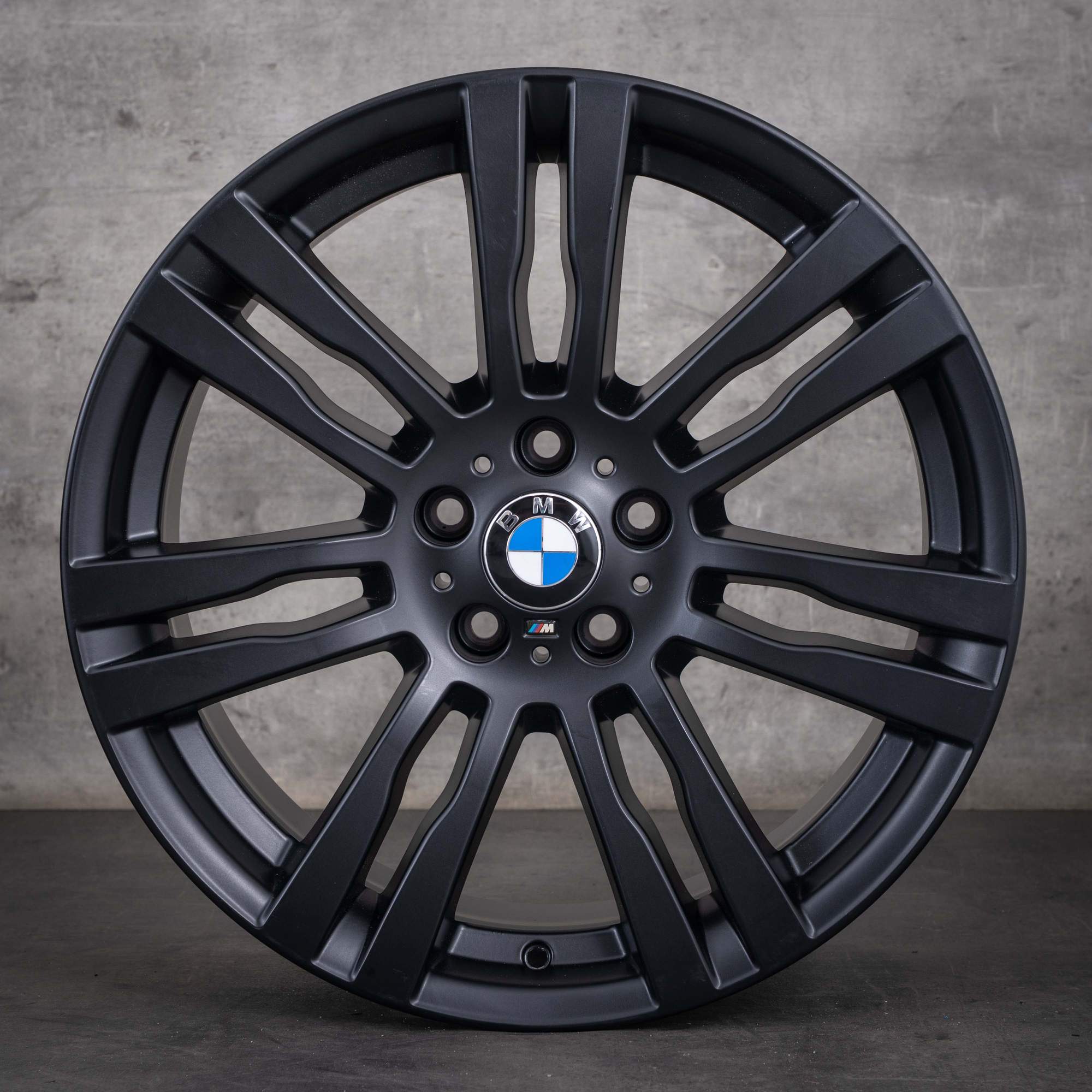 Originale BMW X5 X6-felger 20 tommer E70 E71 Styling 333 M 7842183 7842184 matt svart lakkert