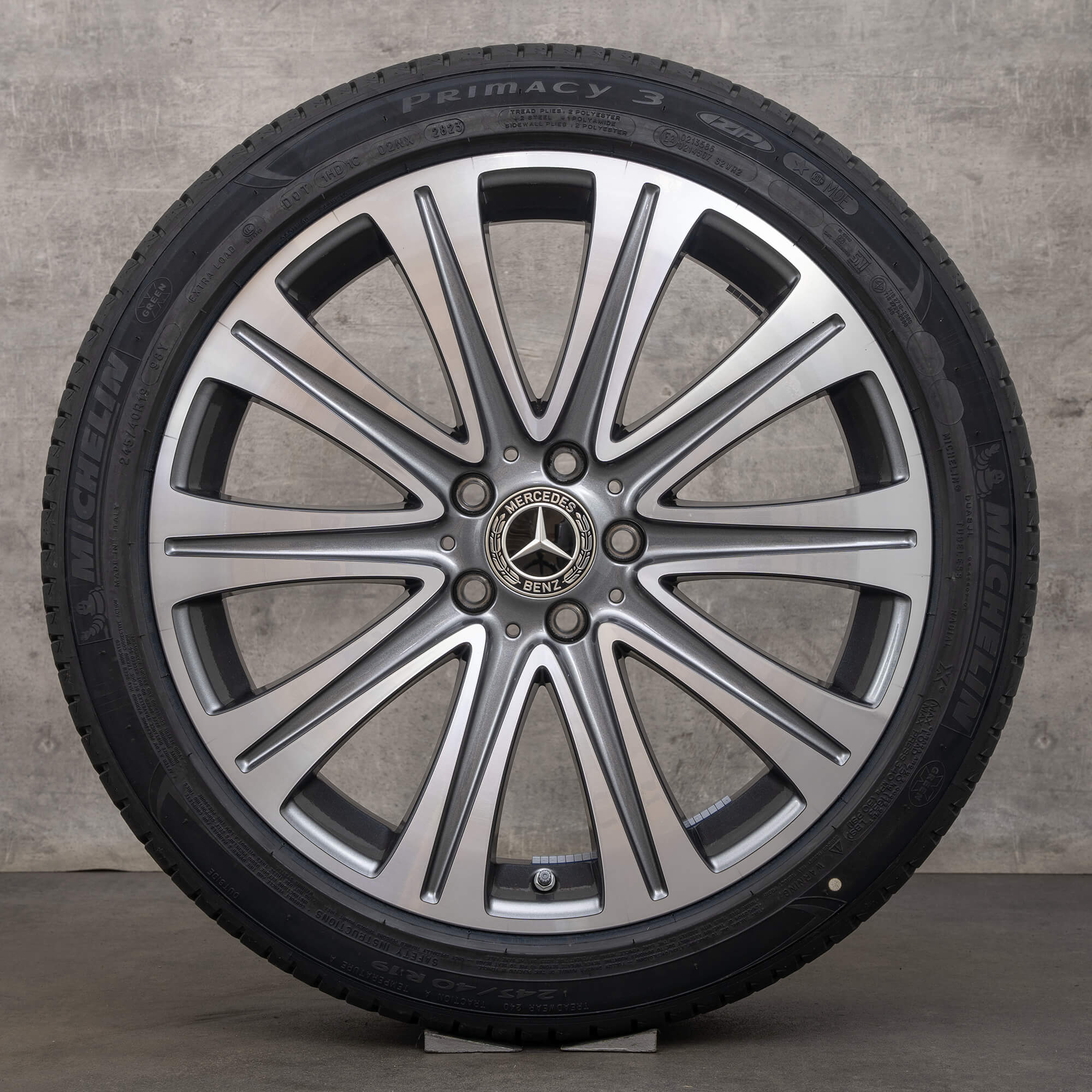 Mercedes Benz E-Class W213 W238 summer wheels 19 inch rims