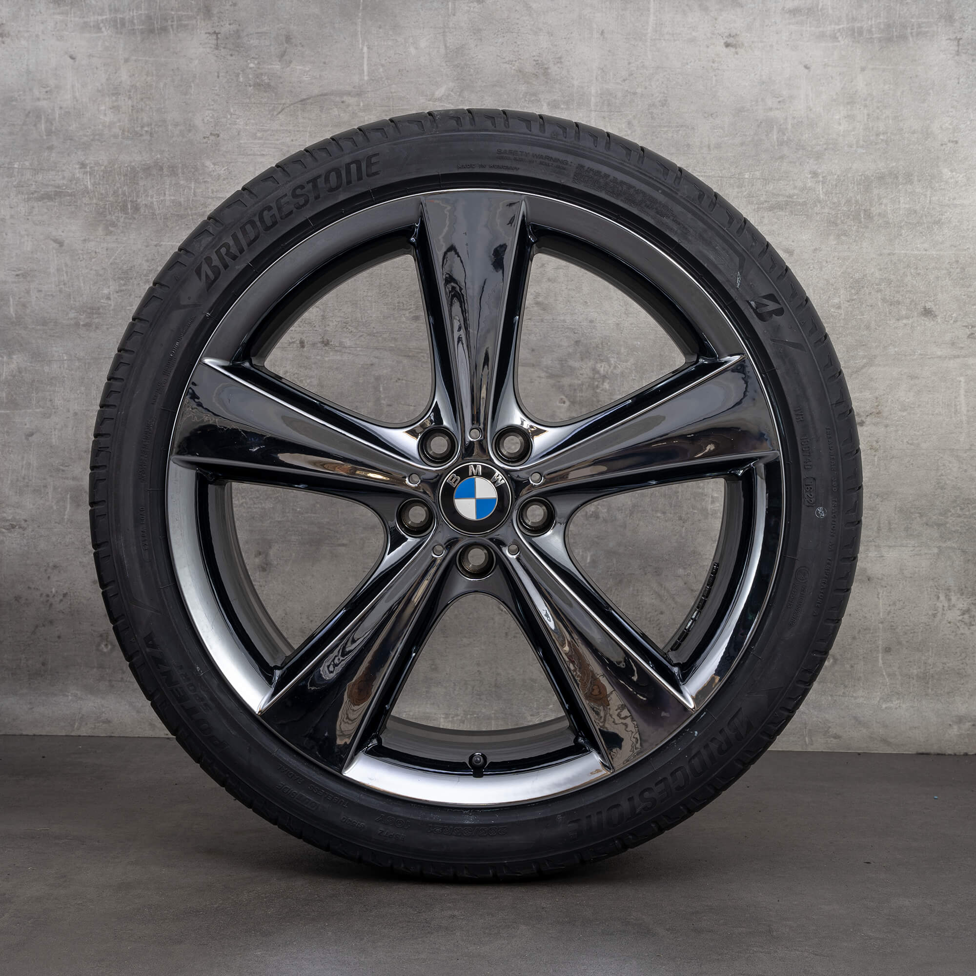 Jantes BMW 21 pouces X5 F15 E70 X6 F16 style 128 roues été 6859425 6859426 NEUF