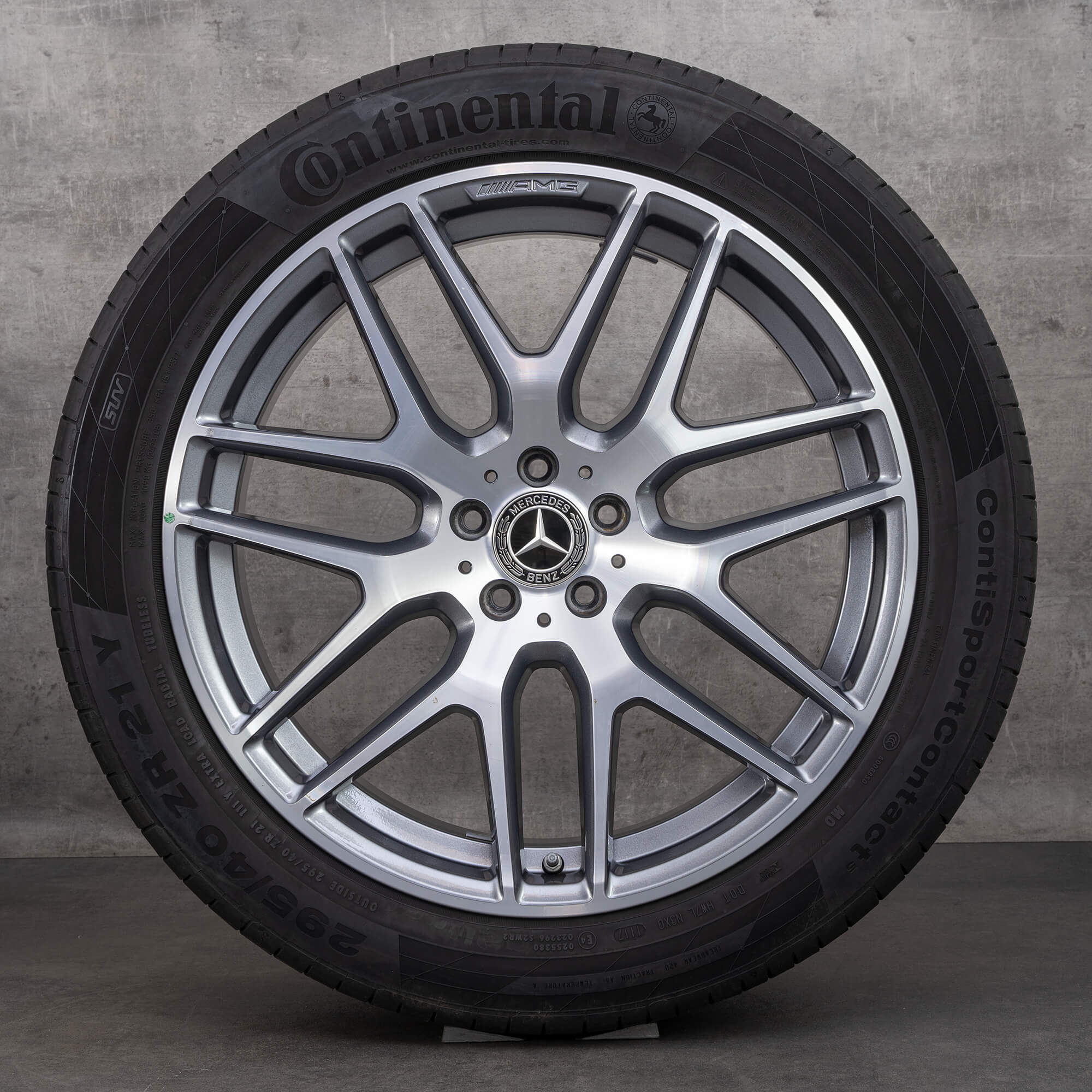 AMG 21 inch rims Mercedes GLS GLS63 W166 X166 summer tires wheels