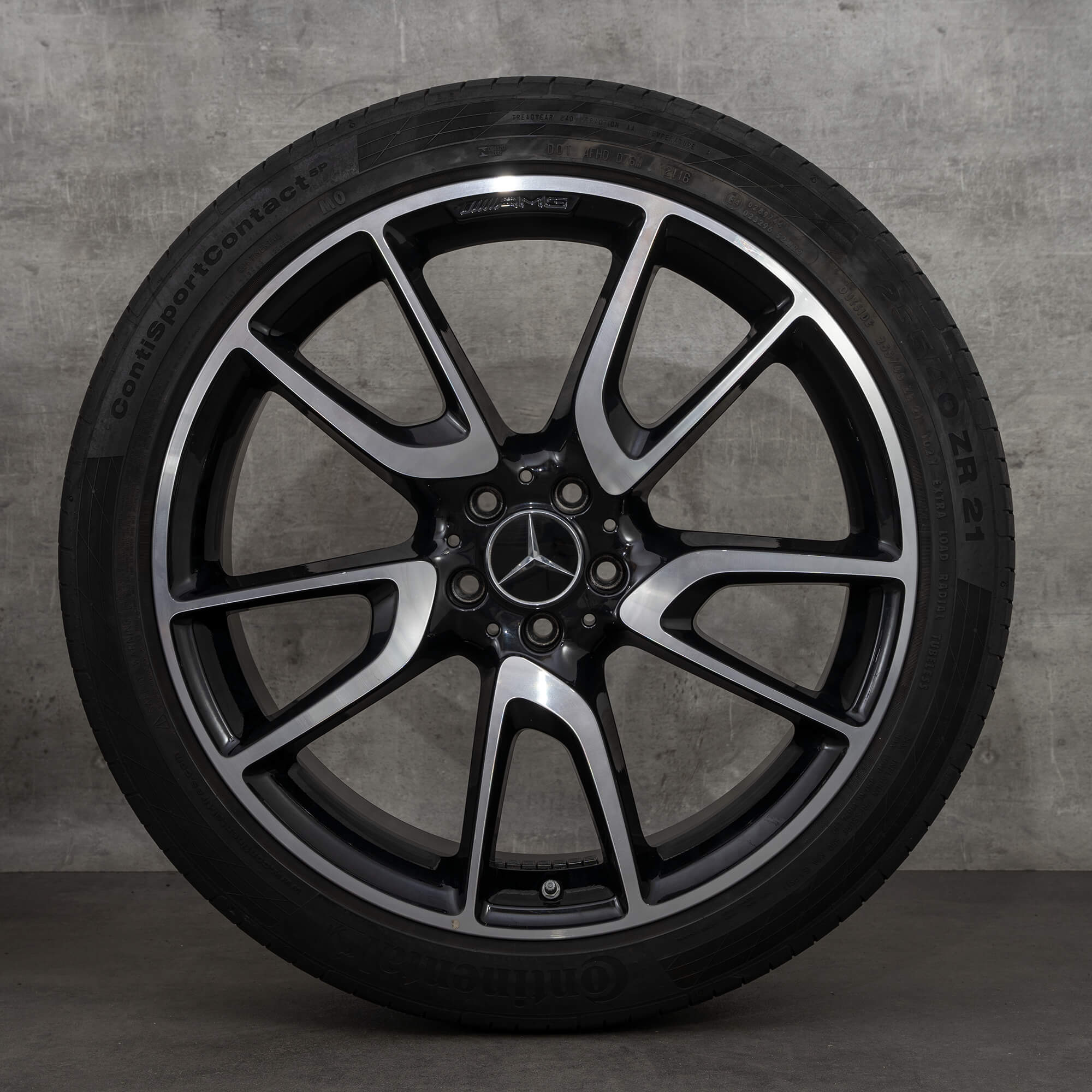 AMG Mercedes GLC 43 AMG X253 21 tommer alloysfælge fælge sommerdæk
