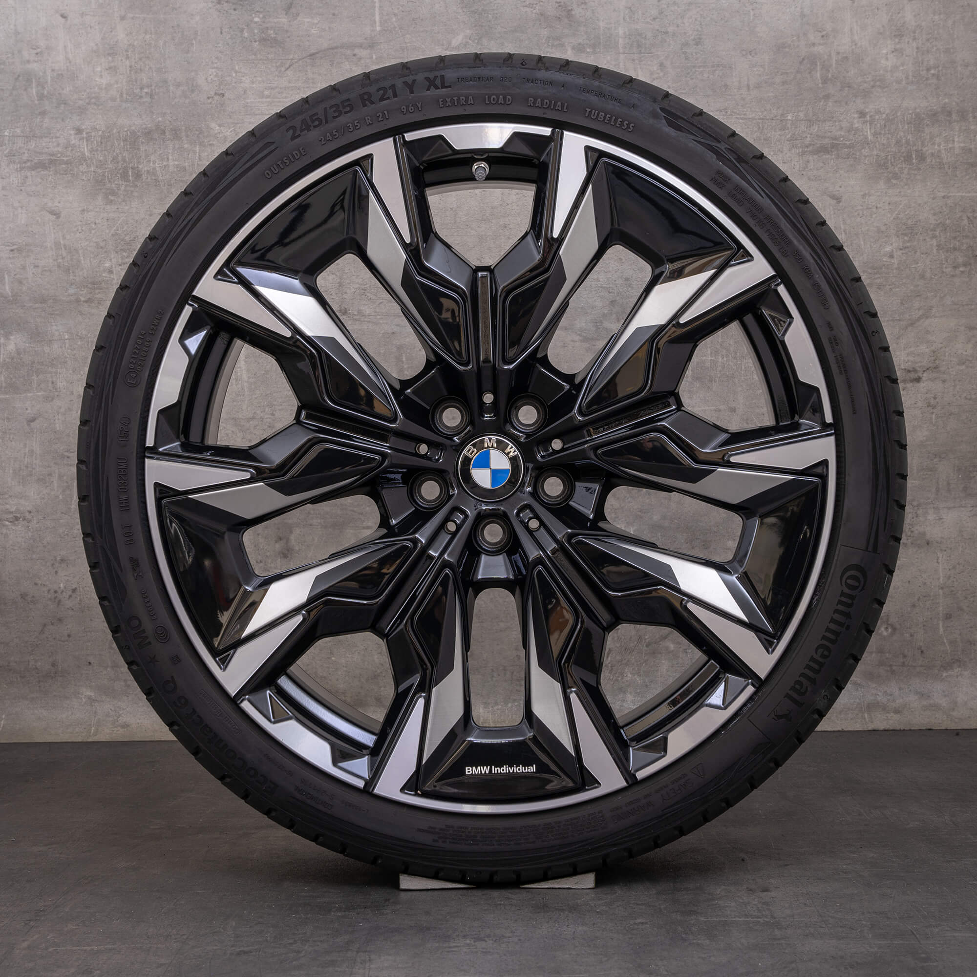 Original BMW 5er Felgen 21 Zoll G60 G61 Sommerräder Styling 954i 5A32502 5A32501