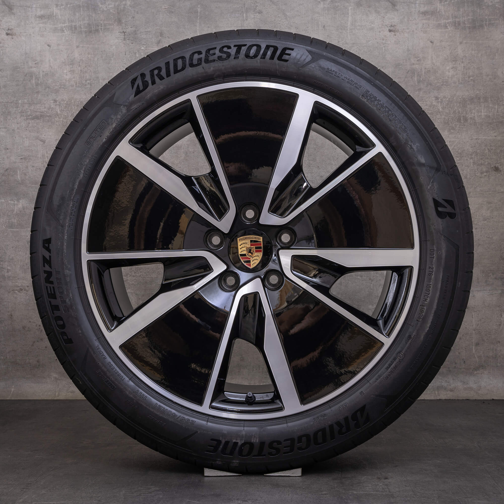 OEM Porsche Macan Electric rims 21 inch 4 4S Turbo summer wheels