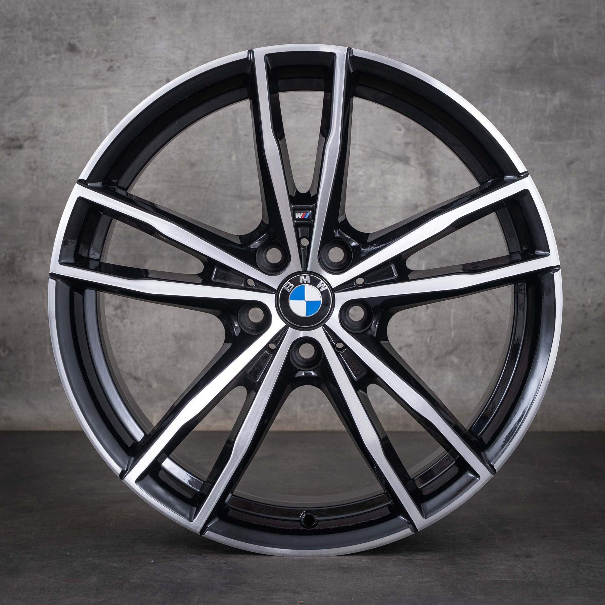 Original BMW 2er 3er 4er Felgen 19 Zoll G42 G20 G21 G22 G23 Sommerräder Styling 791 M 8090094 8090095 schwarz glanzgedreht