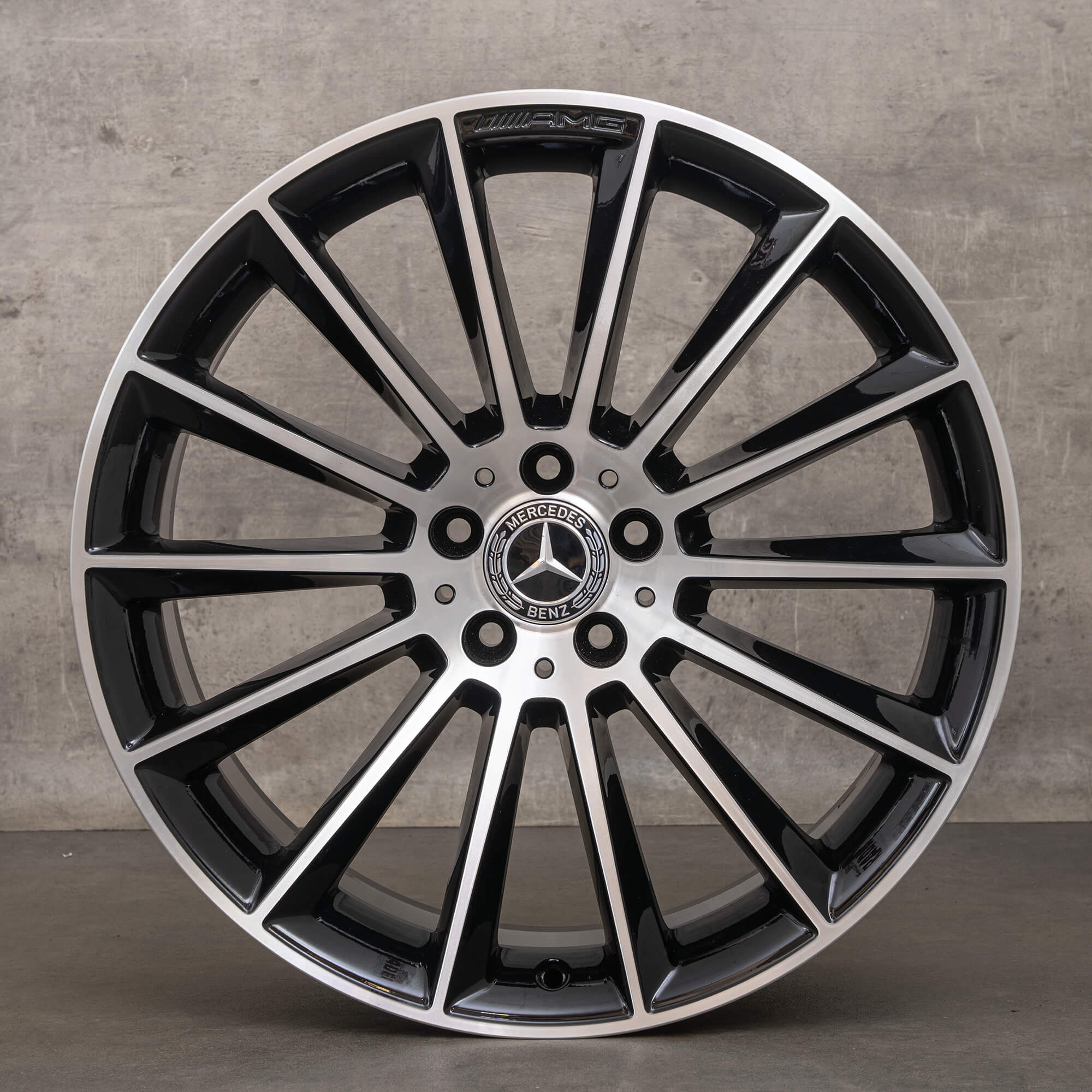 Orijinal Mercedes Benz CLS AMG jantlar 20 inç W257 C257 A2574011900 A2574012000 siyah yüksek parlaklık YENİ