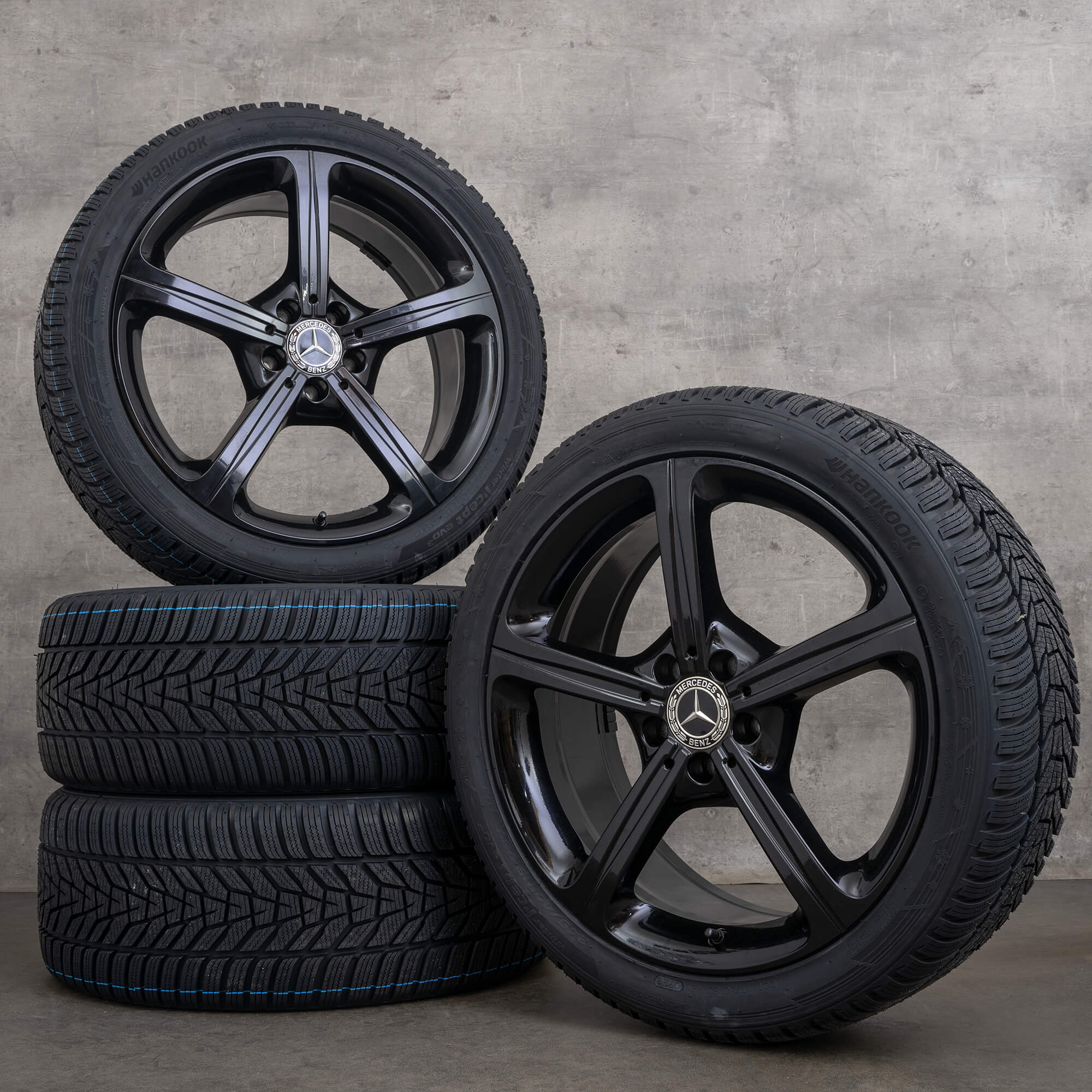 Originální zimní kola Mercedes-Benz CLS 19 palců, disky C257 A2574011000, černé