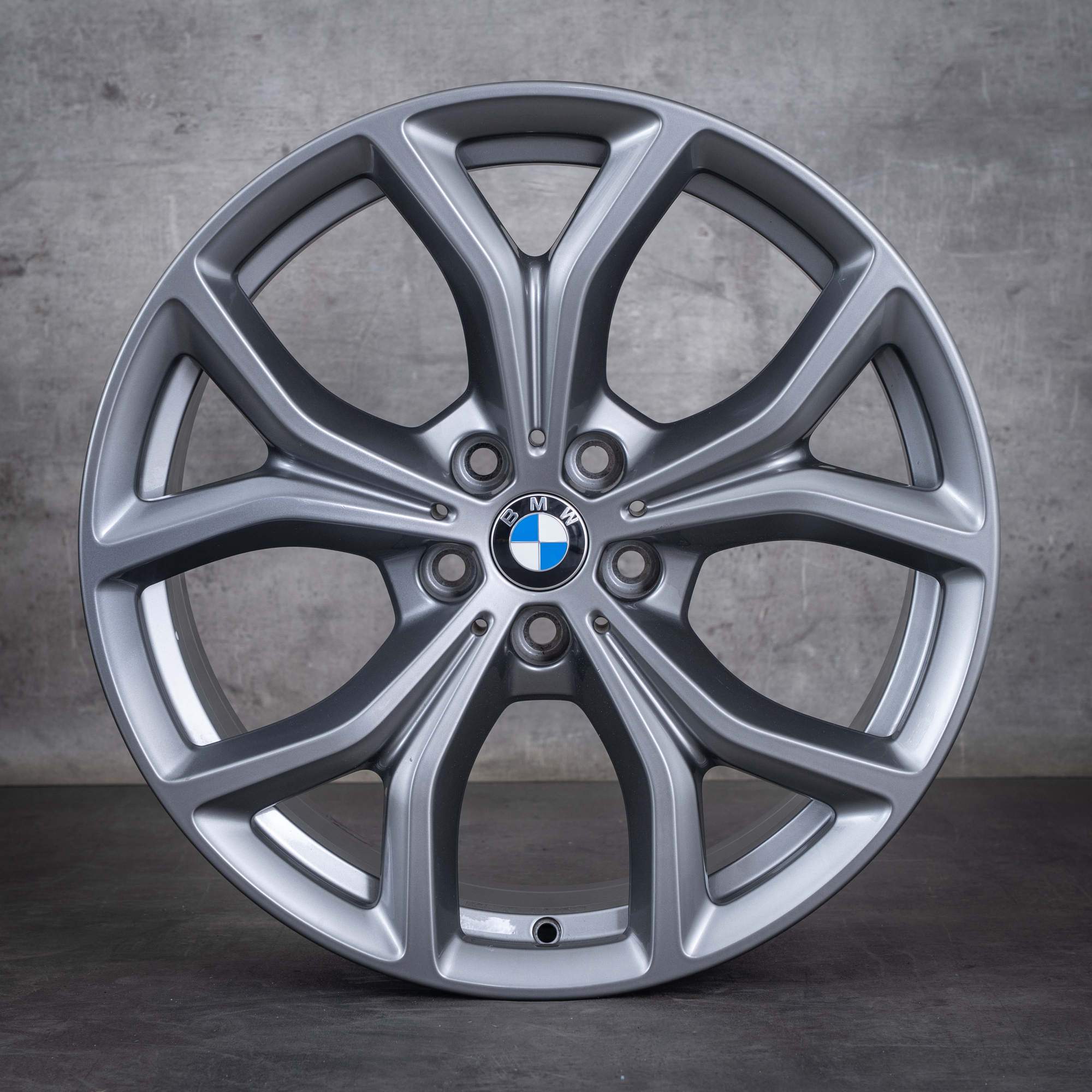Originali BMW X5 X6 cerchi invernali 19 pollici G05 G06 auto styling 735 6883752 grigio ferrico lucido