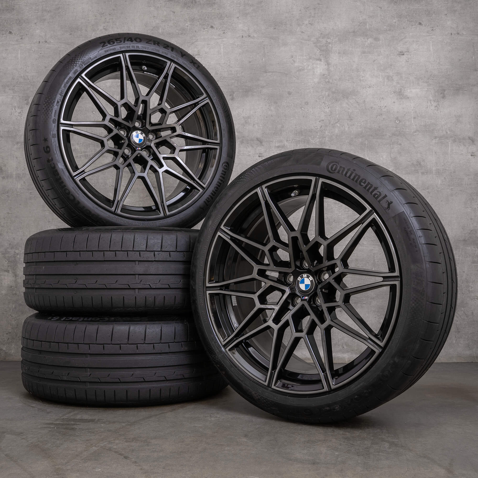Jantes BMW X3M X4M originais de 21 polegadas F97 F98 jantes verão 892 M 9501476 9501479 pretas