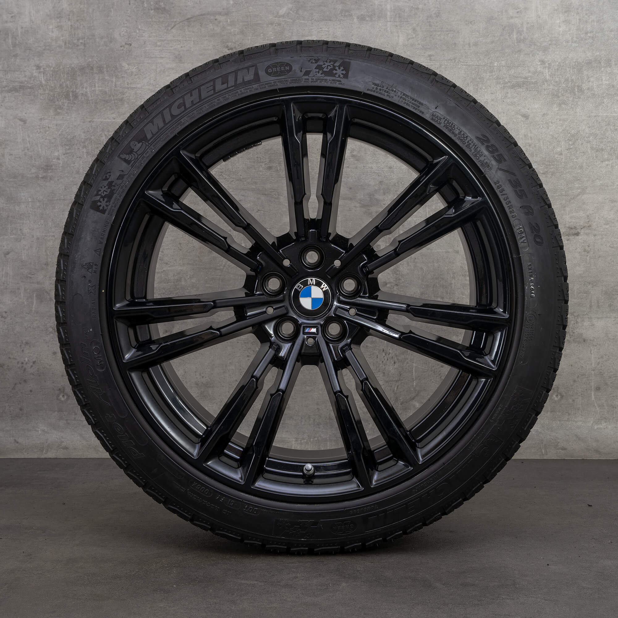  M5 F90 20インチ ホイール Michelin タイヤセット 20 inch rims BMW M5 F90 winter tires OEM wheels 8073977 8073979 M706