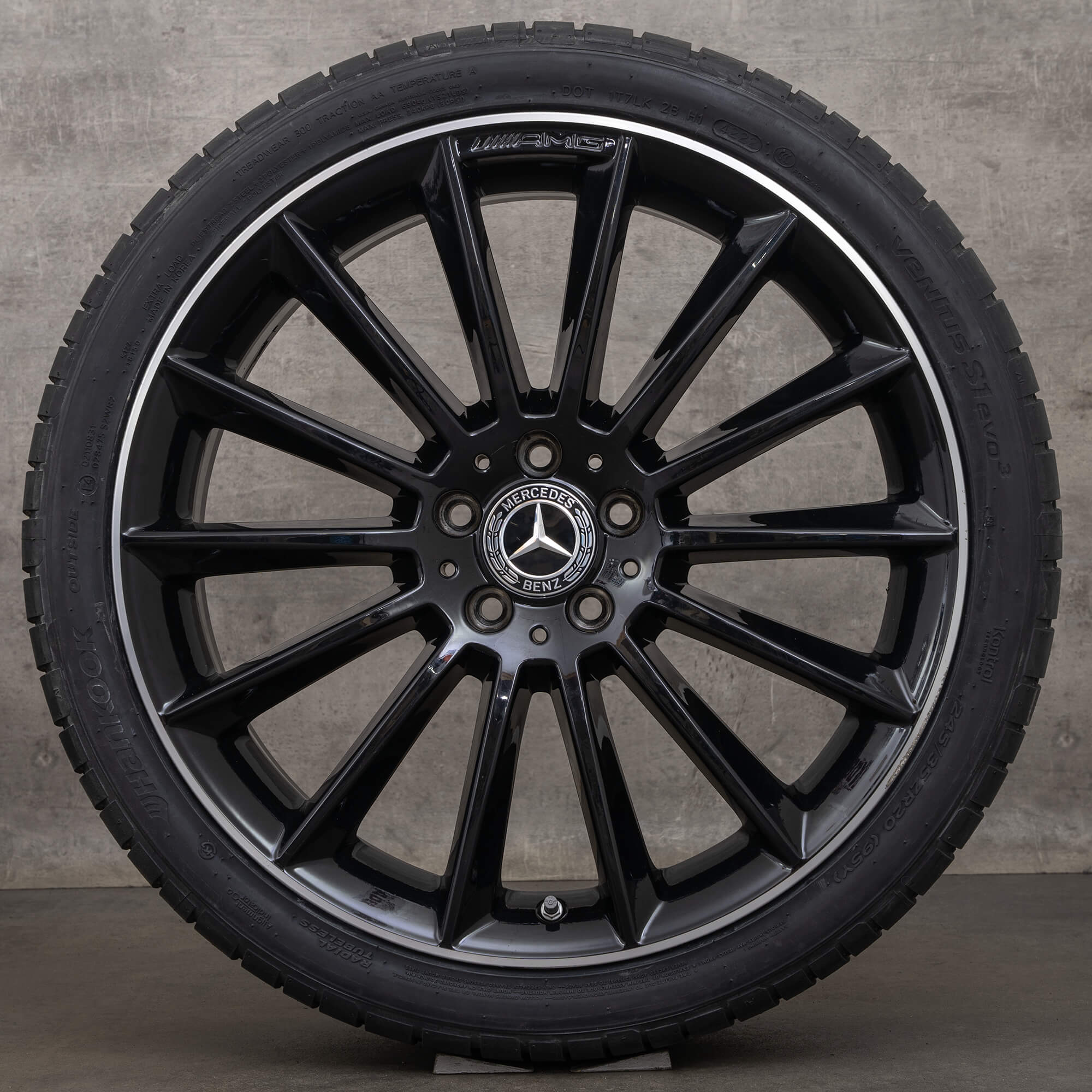 AMG Mercedes Benz CLS C257 summer wheels 20 inch rims tires aluminum