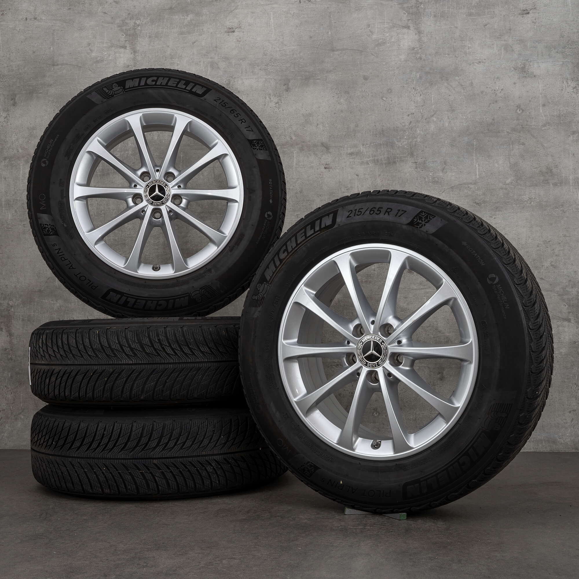 Mercedes 17 pouces jantes GLA GLB X247 H247 roues d'hiver pneus A1774010300