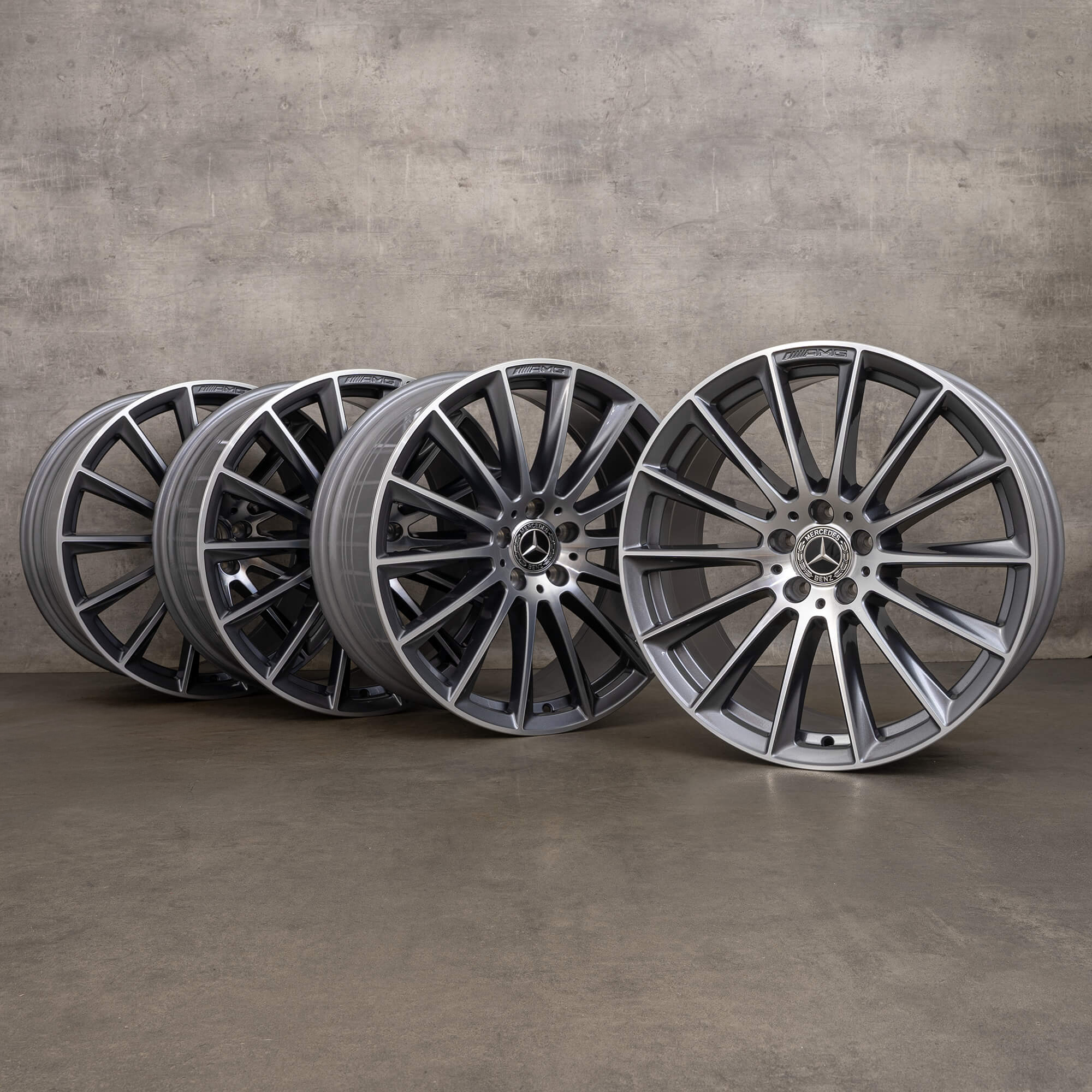 Originele AMG Mercedes W223 V223 X223 20 inch velgen A2234011500 A2234011600