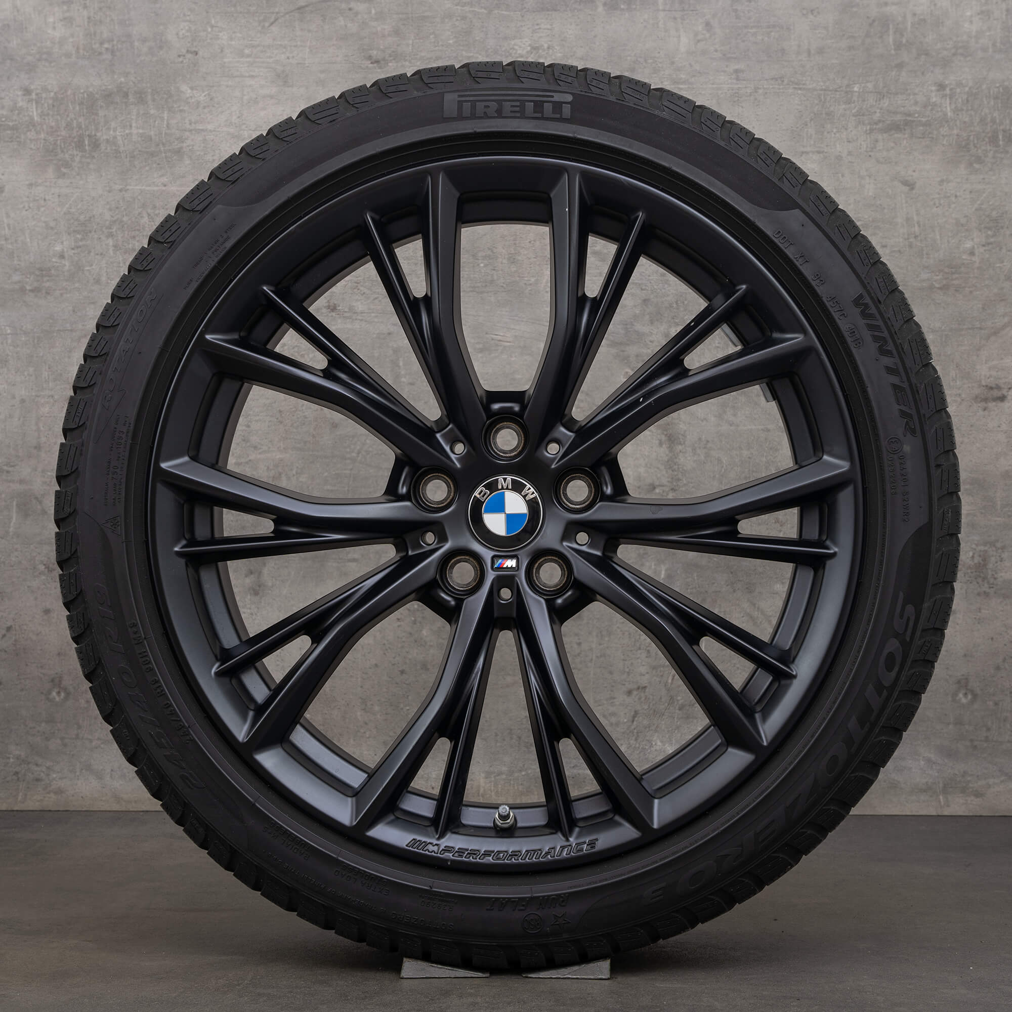 BMW série 5 G30 G31 8 G14 G15 G16 roues hiver jantes 19 pouces pneus 6885455