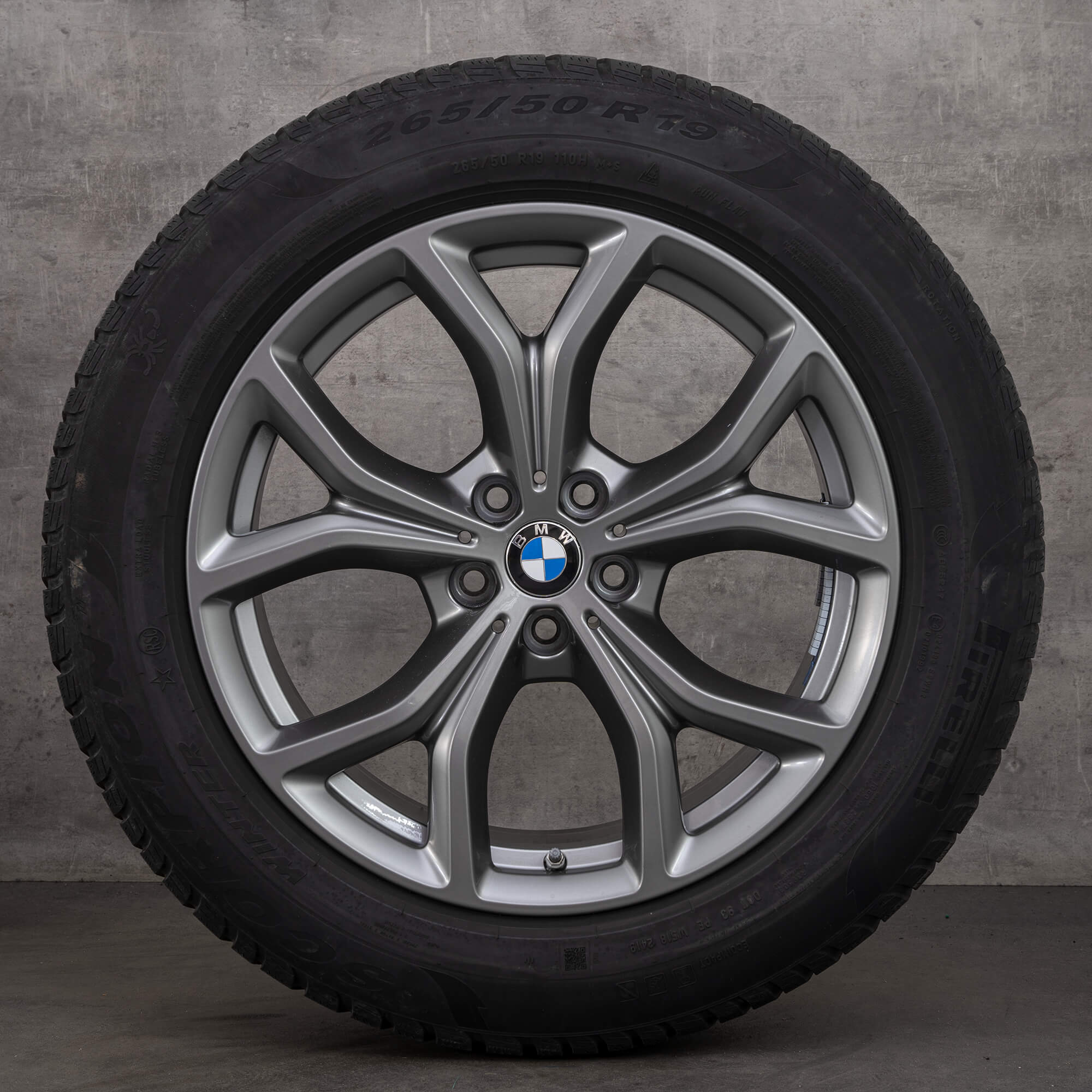 BMW 19 Zoll Felgen X5 G05 X6 G06 Styling 735 Winterreifen 