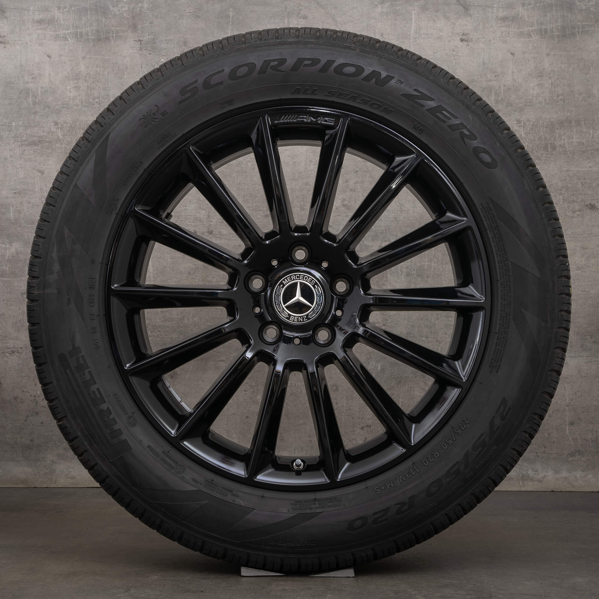 OEM AMG G Class W463 G350d G400d G500 20 inch rims summer tires black
