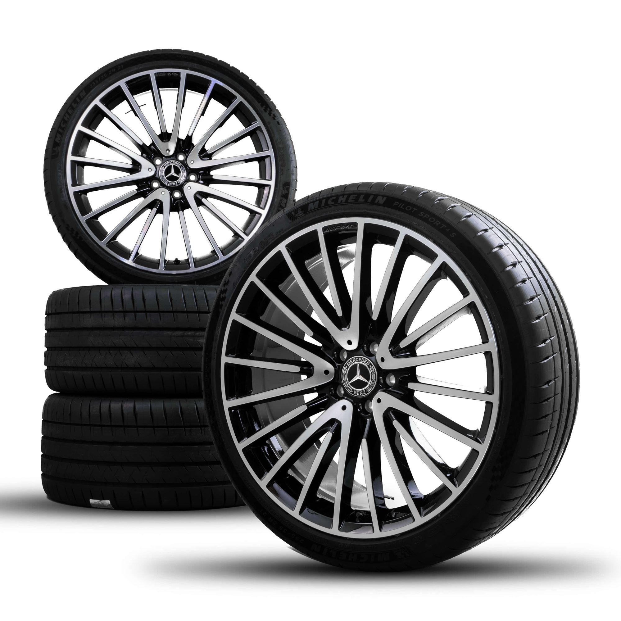 21 Inch Rims C216 AMG 21 inch rims Mercedes S-Class W223 summer A2234011700 A2234011800 NEW