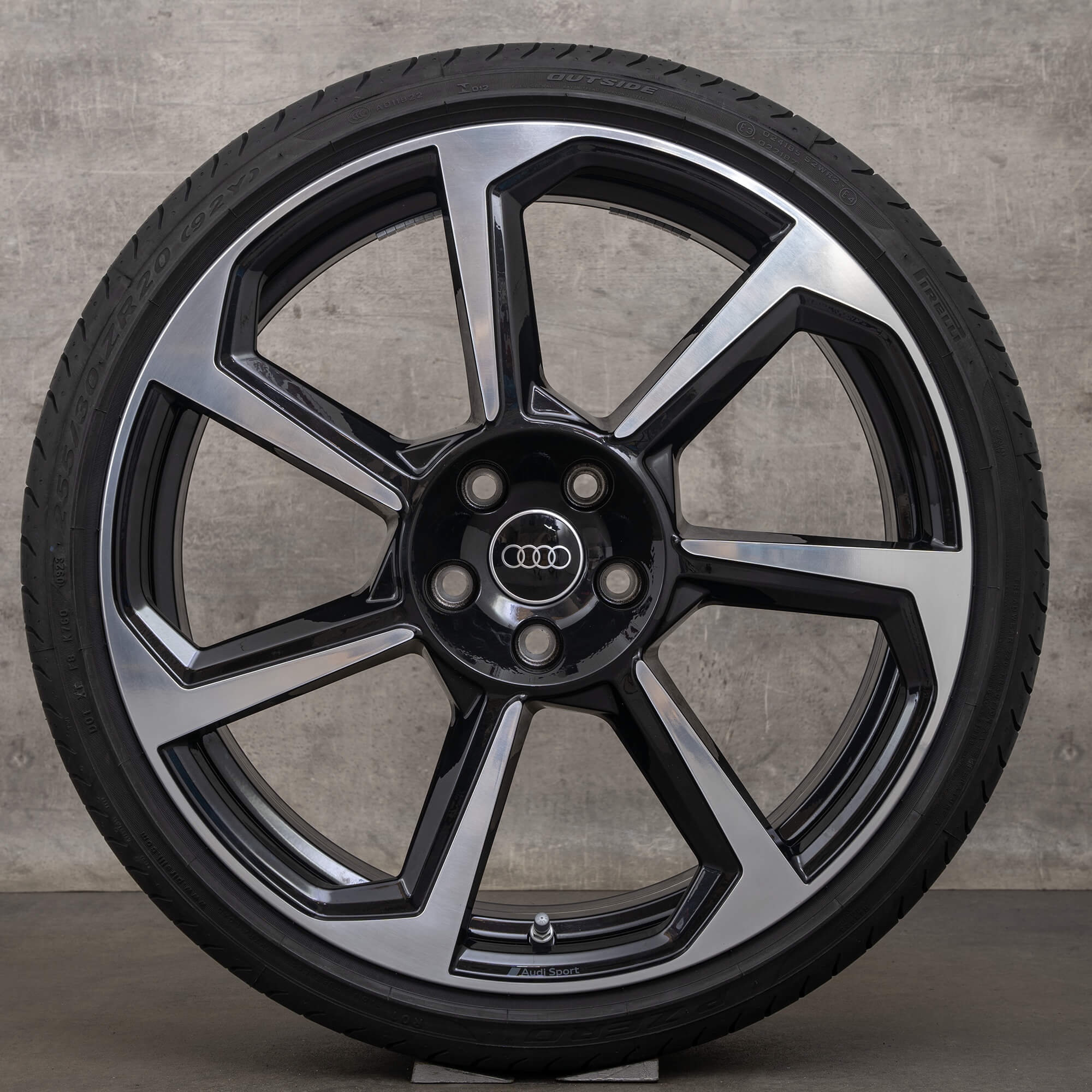 Audi 20 Zoll TTRS 8S Rotor Sommerräder Felgen Sommerreifen 8S0601025AF Alufelgen