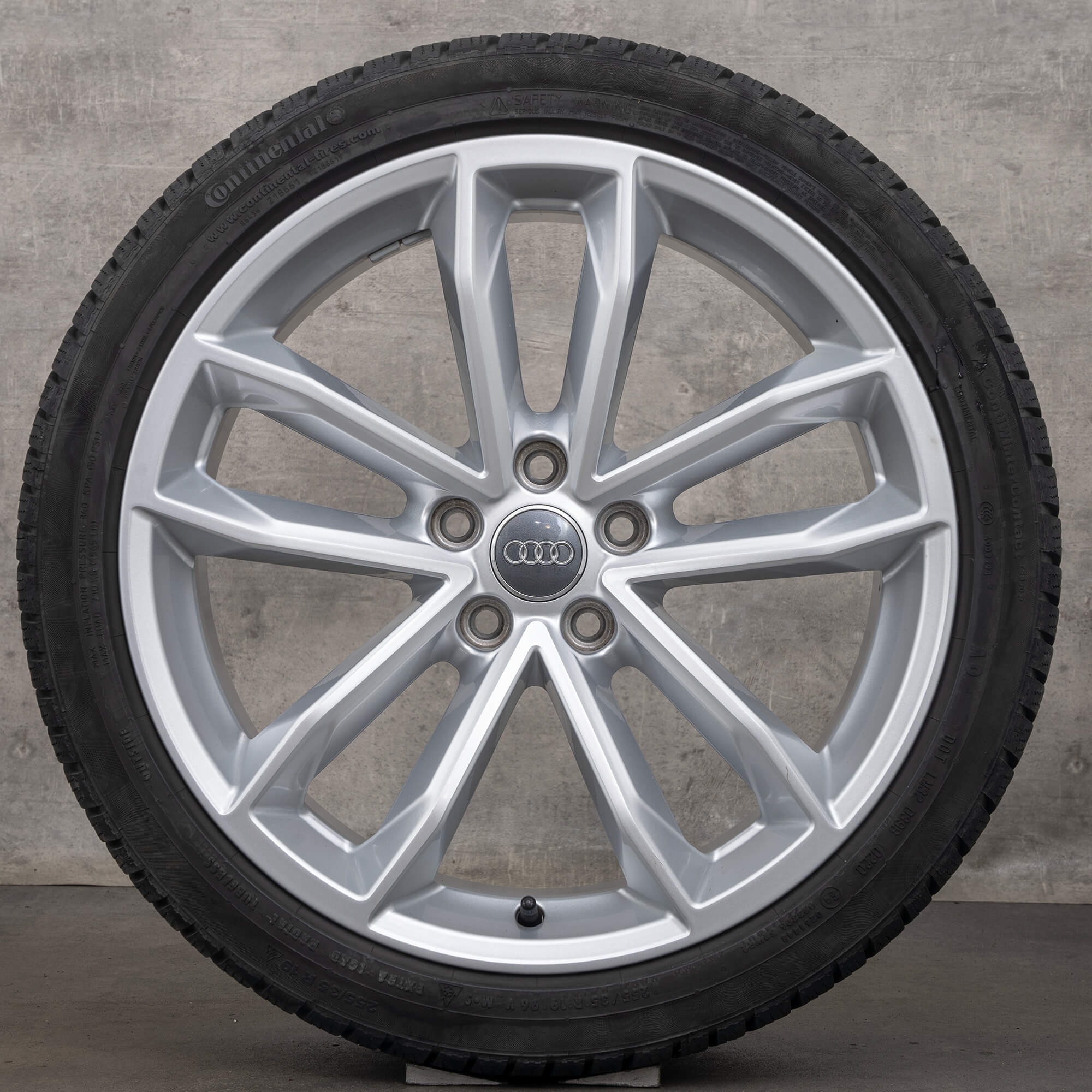 OEM Audi A5 S5 F5 8W B9 19 inch winter tires rims Cavo 8W0601025DF