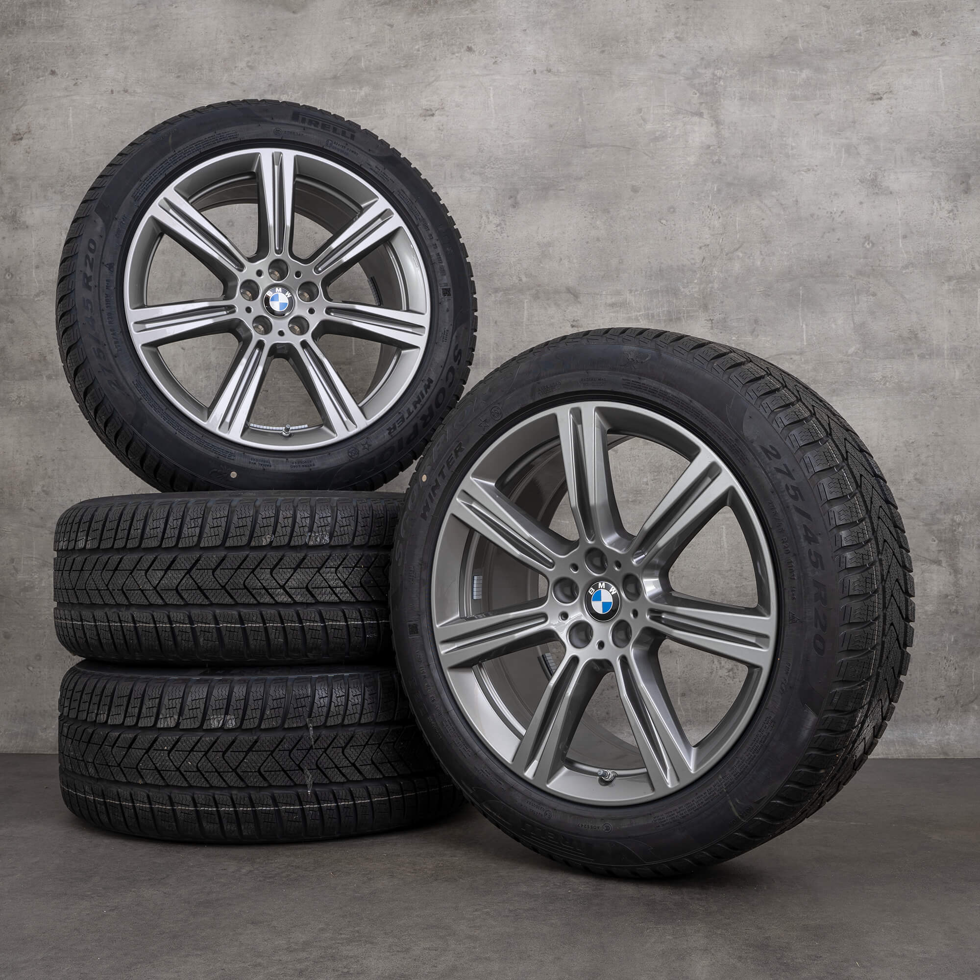 Jantes BMW 20 pouces X6 G06 X5 G05 6883753 roues hiver complètes Styling 736