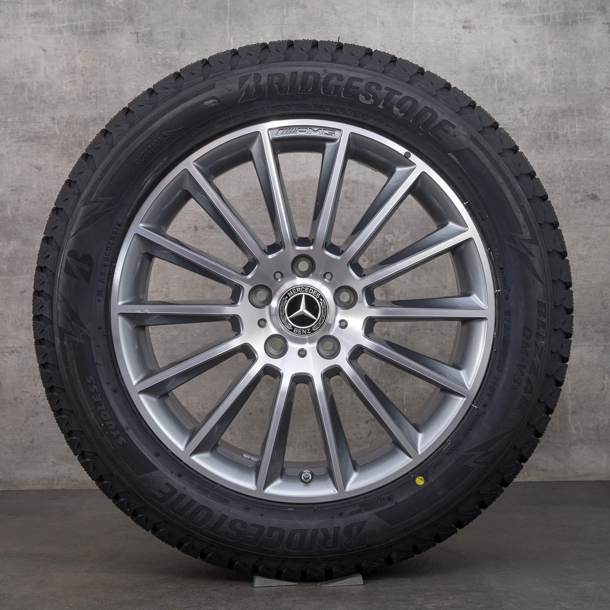 【美品】Mercedes-Benz AMG 20インチ タイヤホイール　Gクラス AMG 20 inch Mercedes G-Class W463 G350 d G400 G500 winter tires wheels
