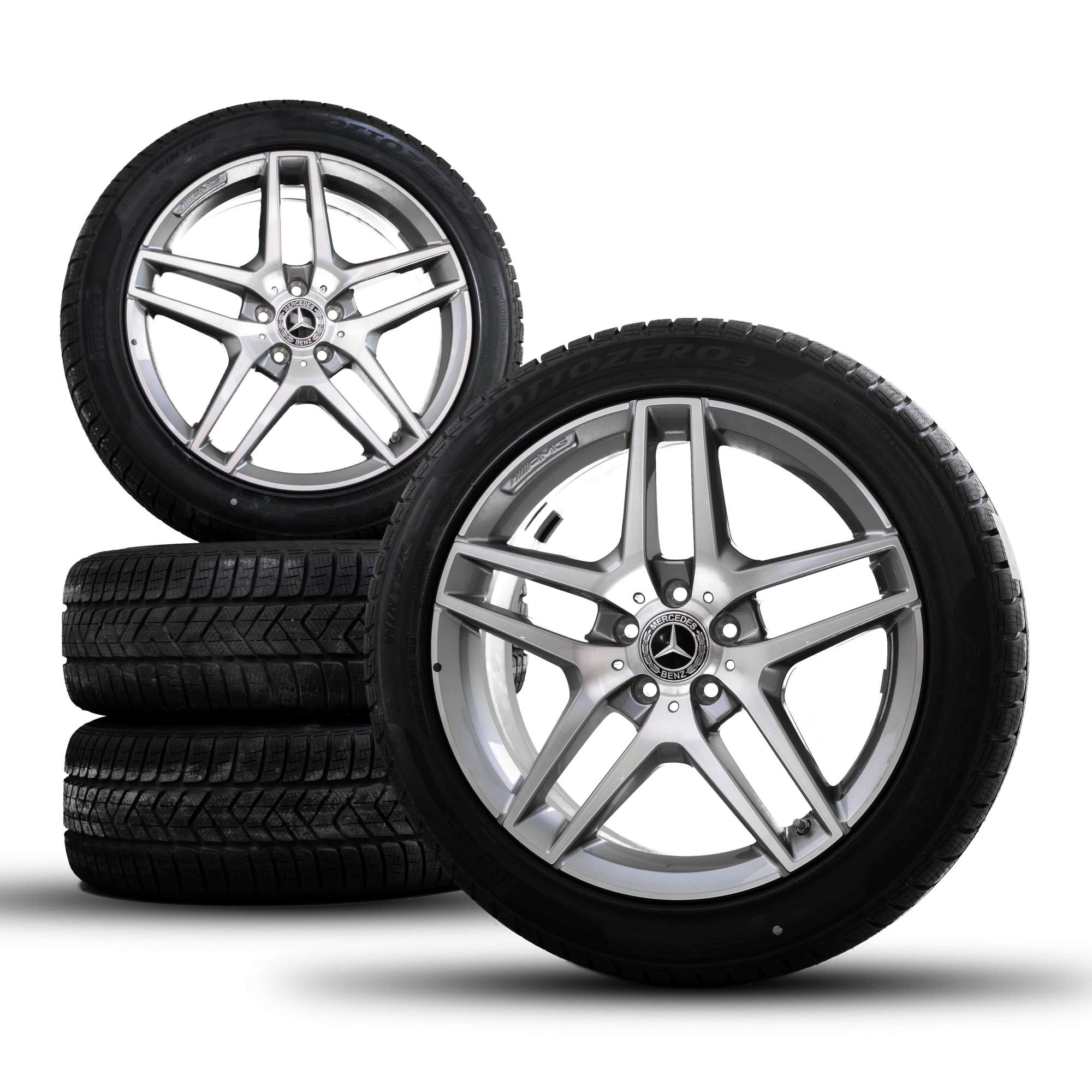 AMG 19 Zoll Mercedes S-Klasse W222 W217 Felgen Winterräder A2224010000 NEU