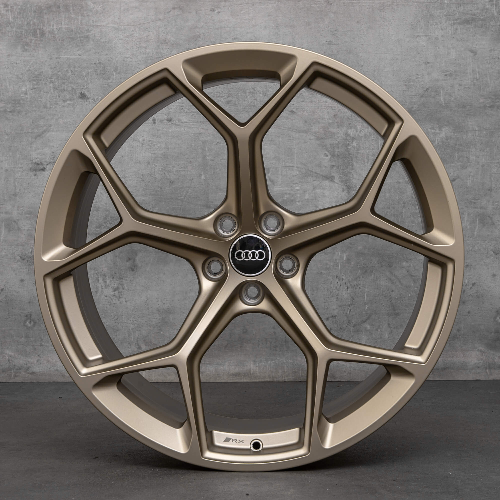 Audi RS6 RS7 velgen 22 inch 4K C8 4K0601025CQ Performance neodymium goud NIEUW