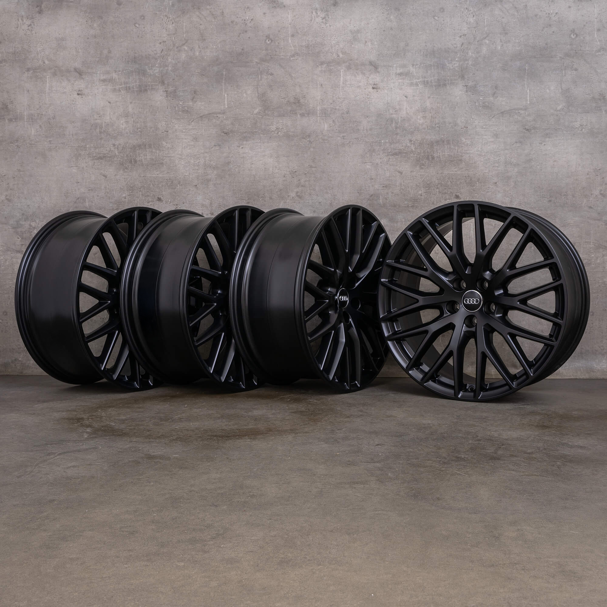 Original Audi Q7 SQ7 Jantes 20 pouces 4M 4M0601025Q noir satiné