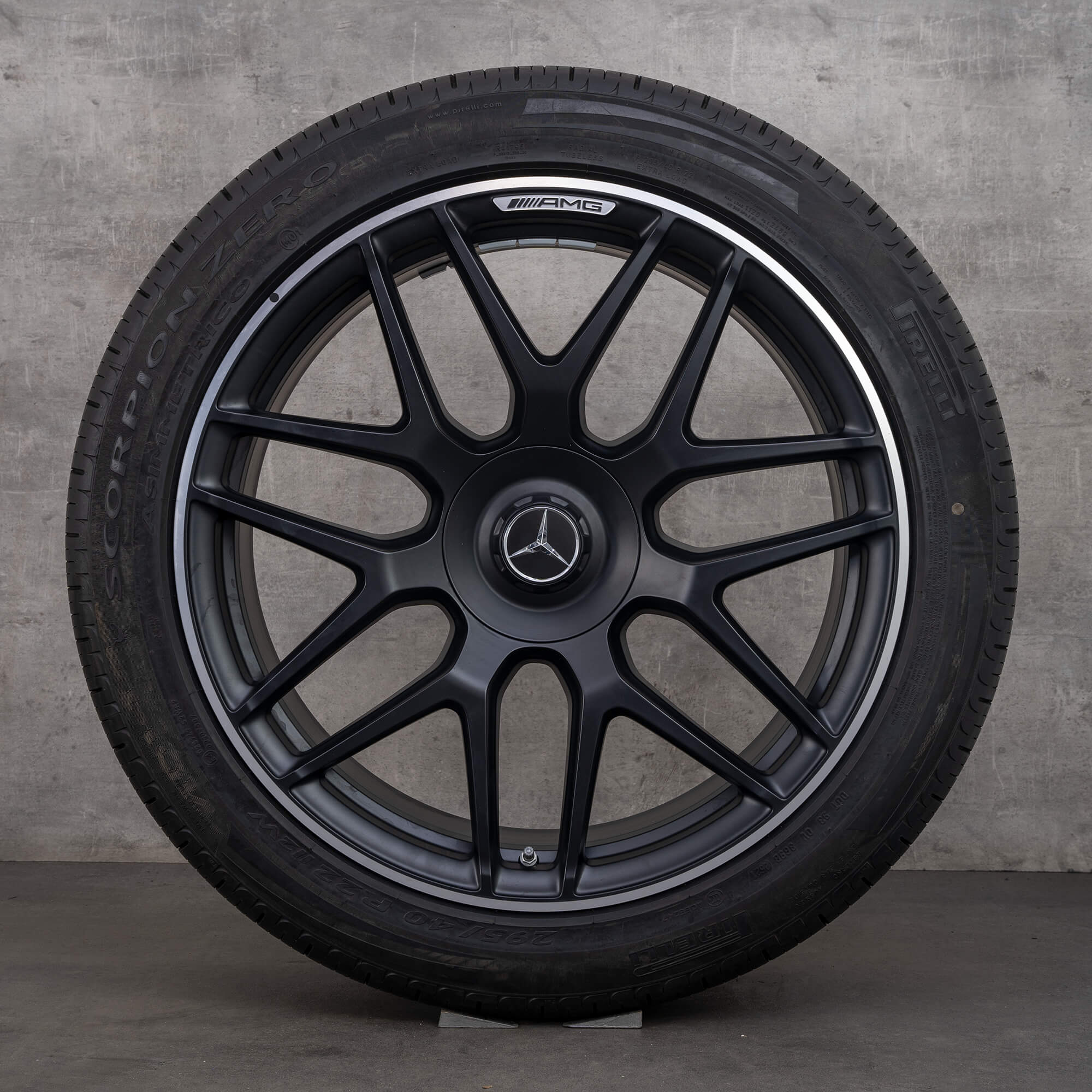 AMG Mercedes Benz G-Klasse G63 W463A sommerhjul 22 tommer sommerdæk fælge NYHED