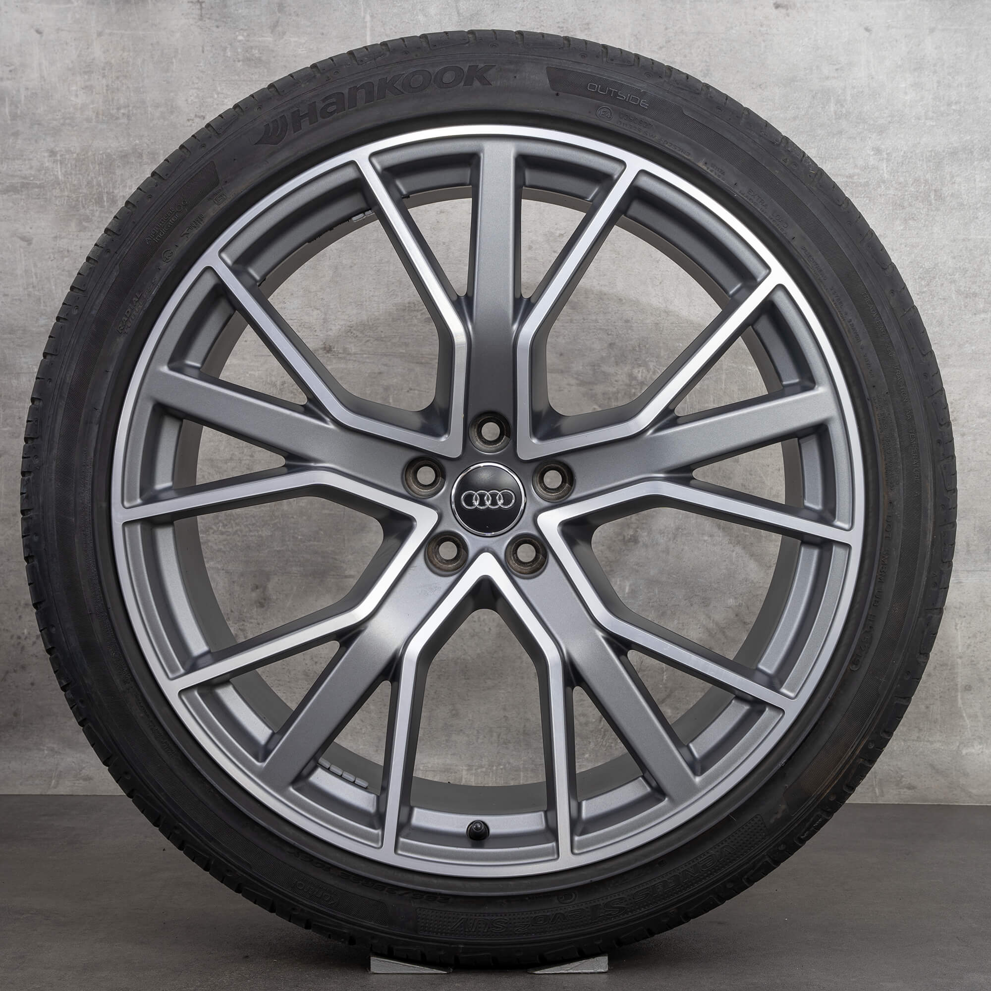 Audi 22 inch velgen Q7 SQ7 4M alloy zomerbanden zomervelgen 4M0601025AG