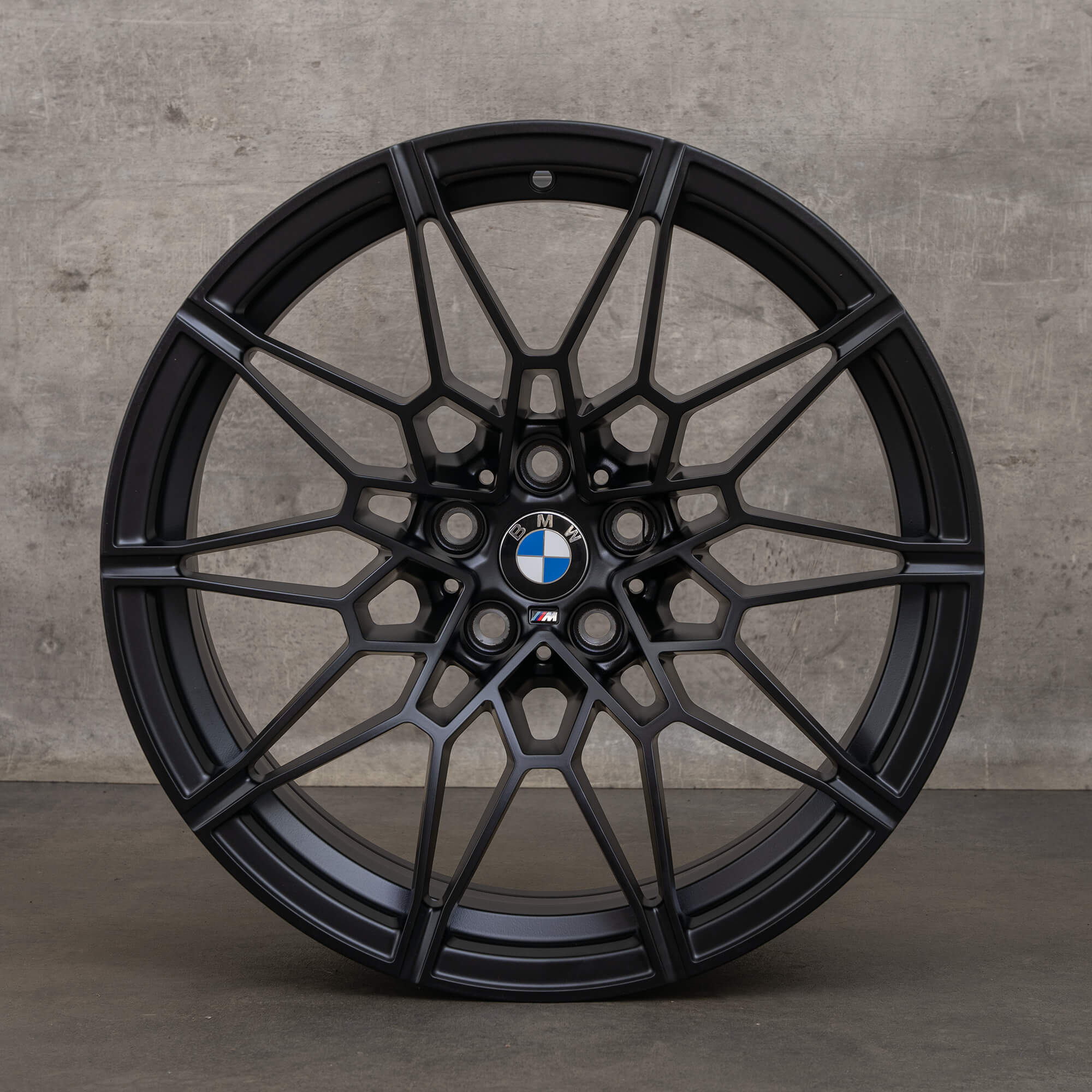 Originale BMW M2 M3 M4 felger 19 20 tommer G87 G80 G81 G82 G83 styling 826 M svart silkematt