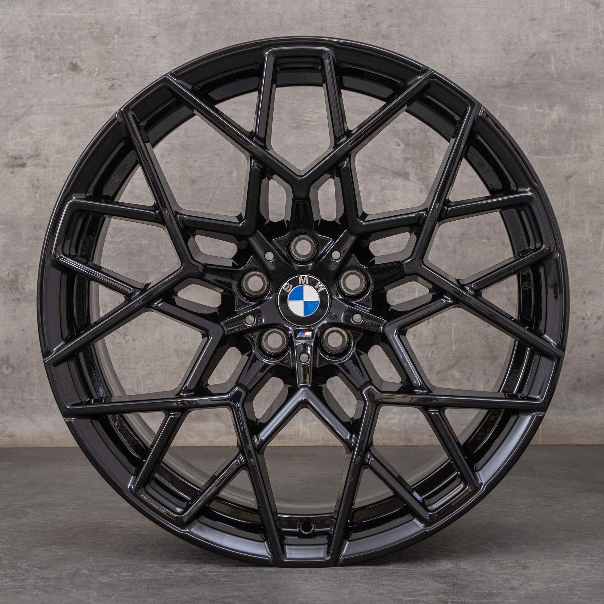 Originele BMW M8 & Competition winterwielen 20 inch F91 F92 F93 velgen Styling 813 M 8089568 8089569 zwart glanzend