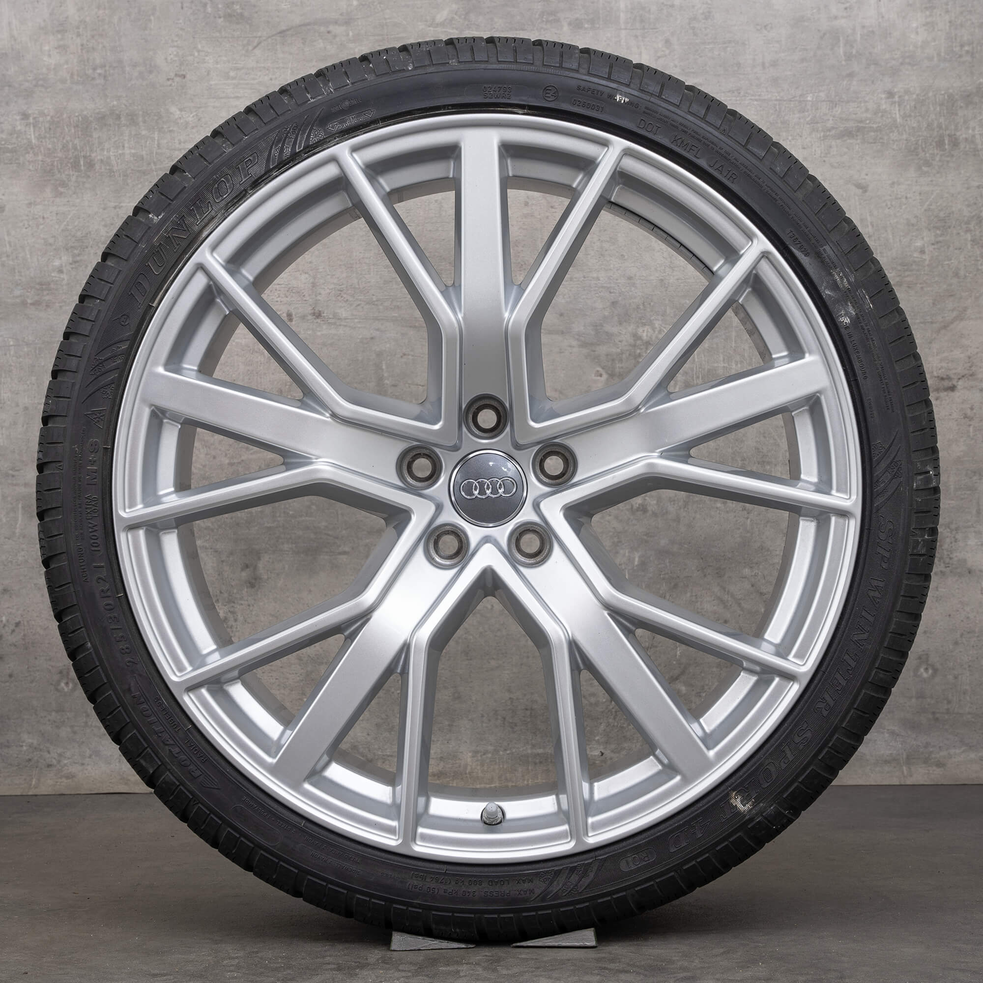 Originele Audi RS6 velgen 21 inch 4G zomerwielen 4G0601025CJ zilver