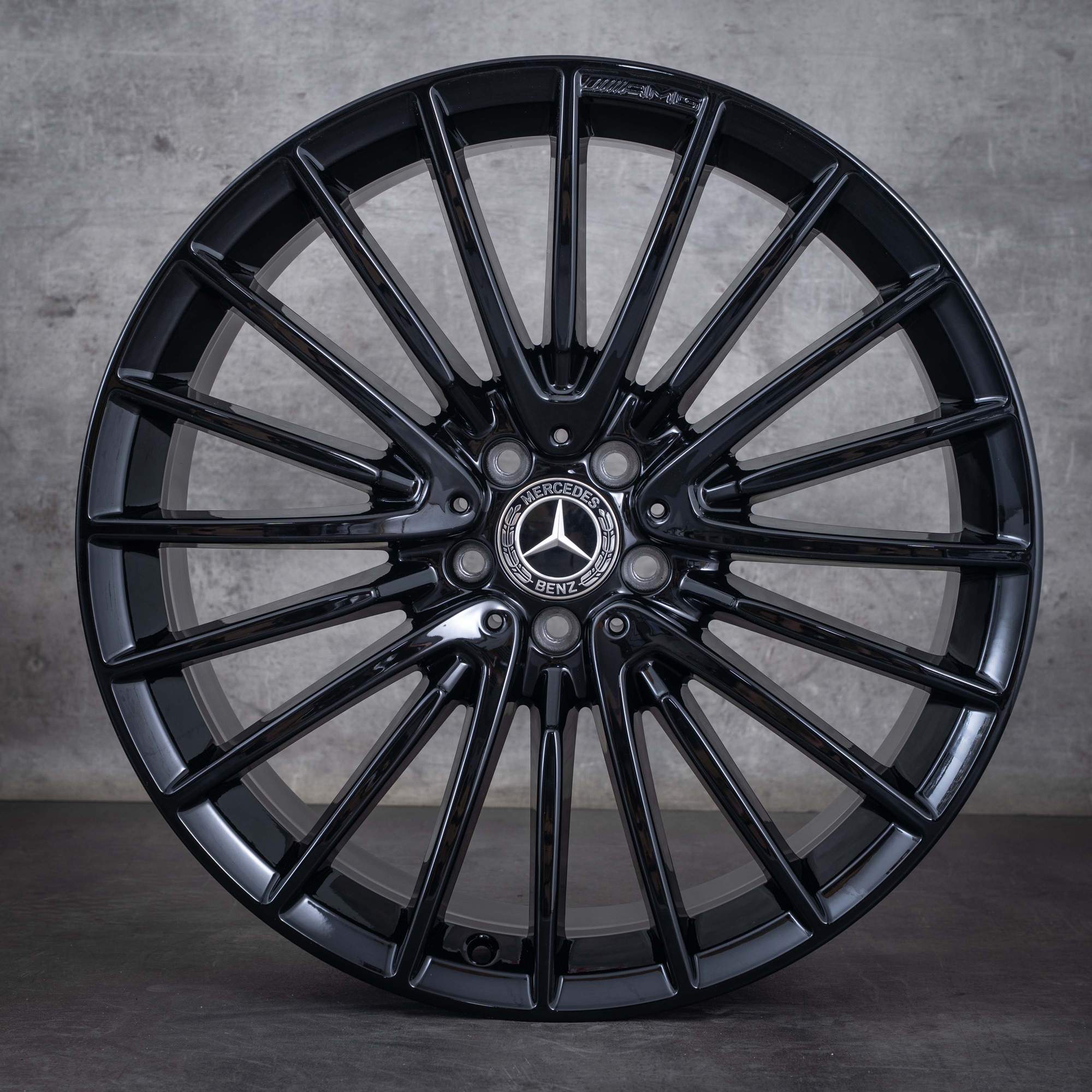Oryginał Mercedes Benz Klasa S Felgi 21 cali W223 V223 A2234011700 A2234011800 czarny mat