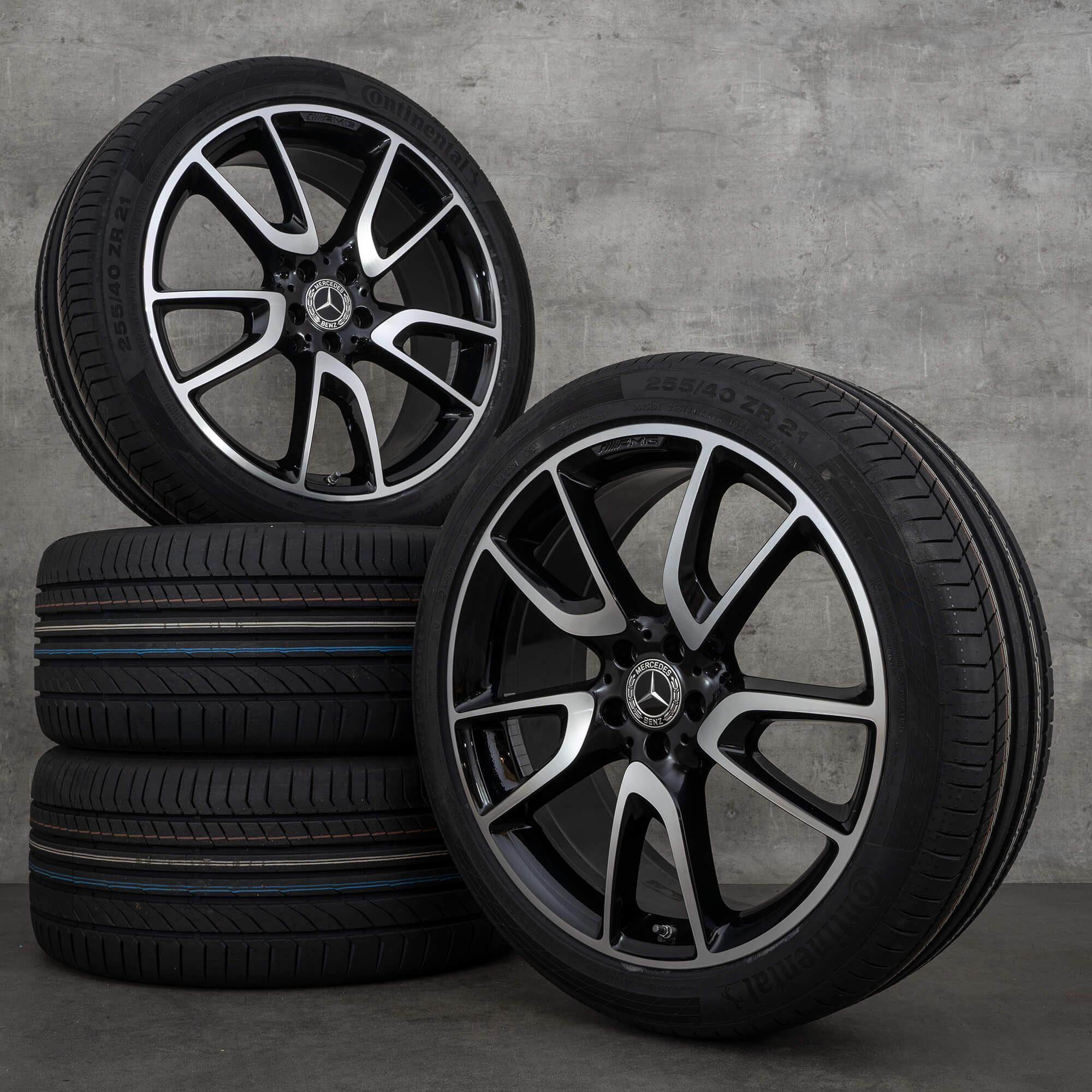 21 Rims 21 inch Mercedes 21 inch rims GLC 43 AMG X253 C253 summer tires summer ...