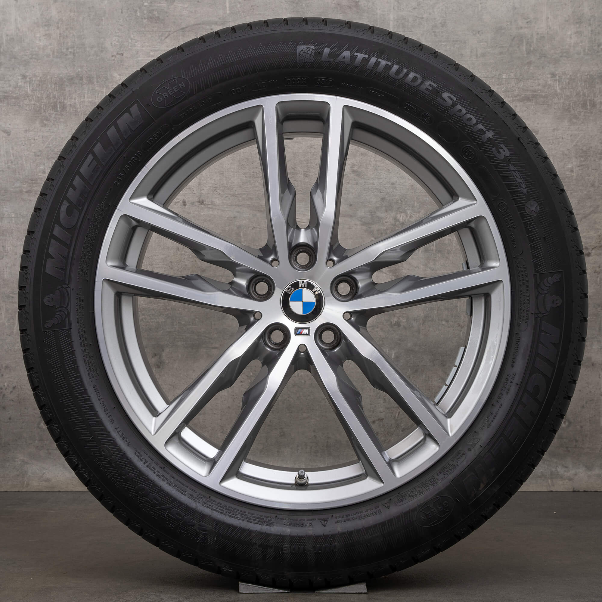 BMW X3 G01 X4 G02 summer wheels 19 inch rims tires styling 698 M
